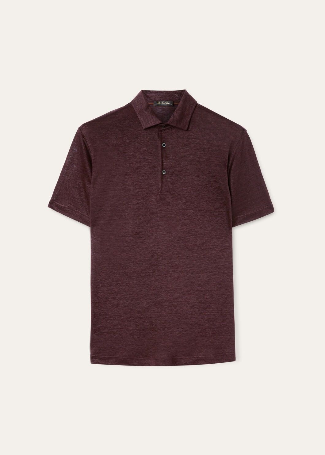 Loro Piana o1w1db10125 FAI1314 Polo Shirt in Burgundy Size US XL / EU 56 / 4 - 1 Thumbnail