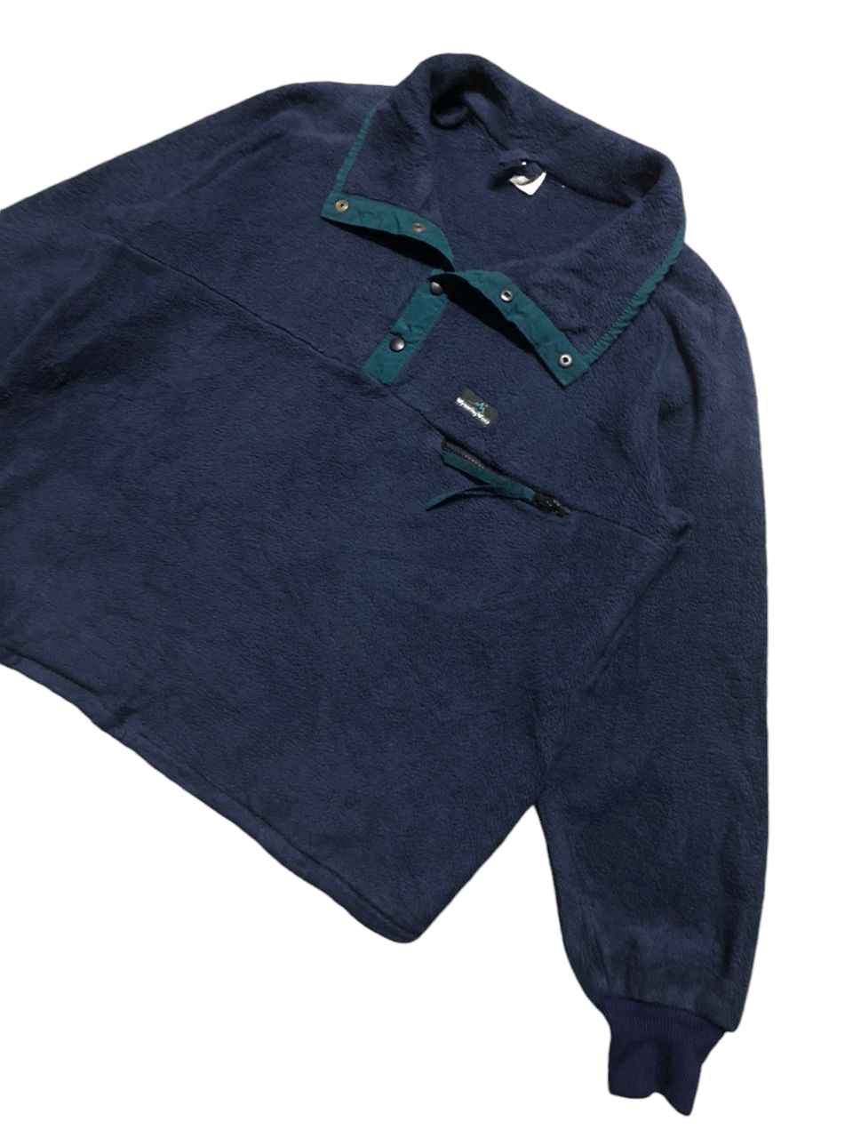 Vintage Vintage 90s Wyoming Wear Half Button Fleece Size US M / EU 48-50 / 2 - 6 Thumbnail