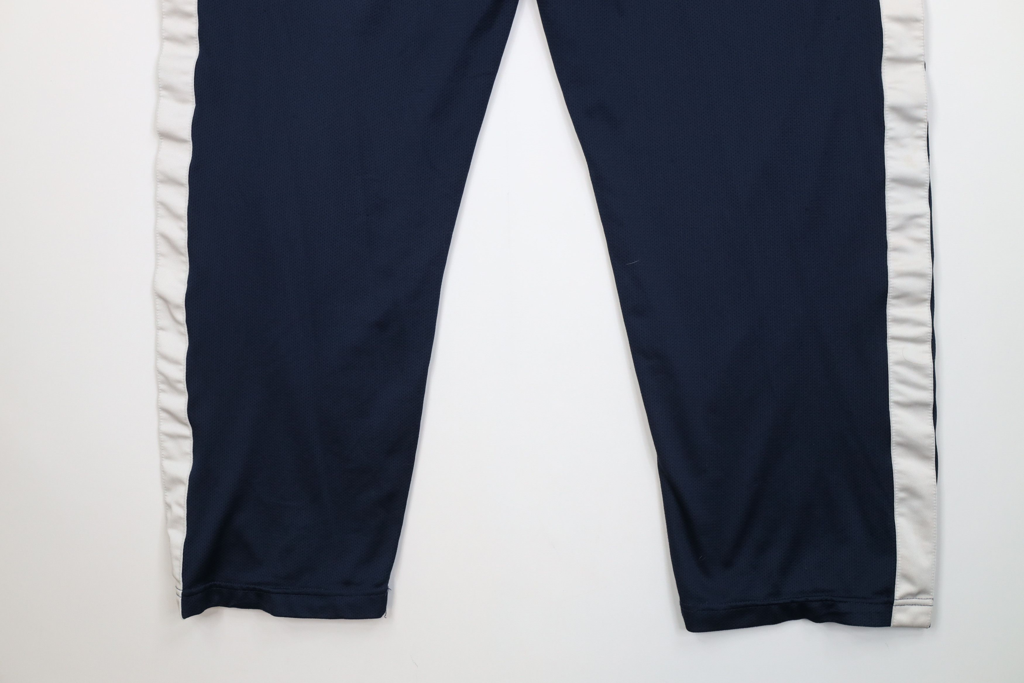 Nike Vintage Y2K Nike Mini Swoosh Knit Wide Leg Pants Navy Blue Size US 38 / EU 54 - 14 Thumbnail