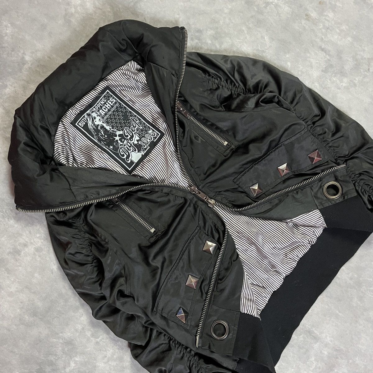 GOA Vkei Bono Jacket by Dig Deep Y2k Ifsix Punk Gothic Style Size US L / EU 52-54 / 3 - 3 Thumbnail