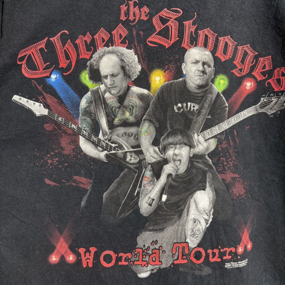 Band Tees Vintage The Three Stooges Movie T-Shirt / Good Charlotte Size US L / EU 52-54 / 3 - 3 Thumbnail