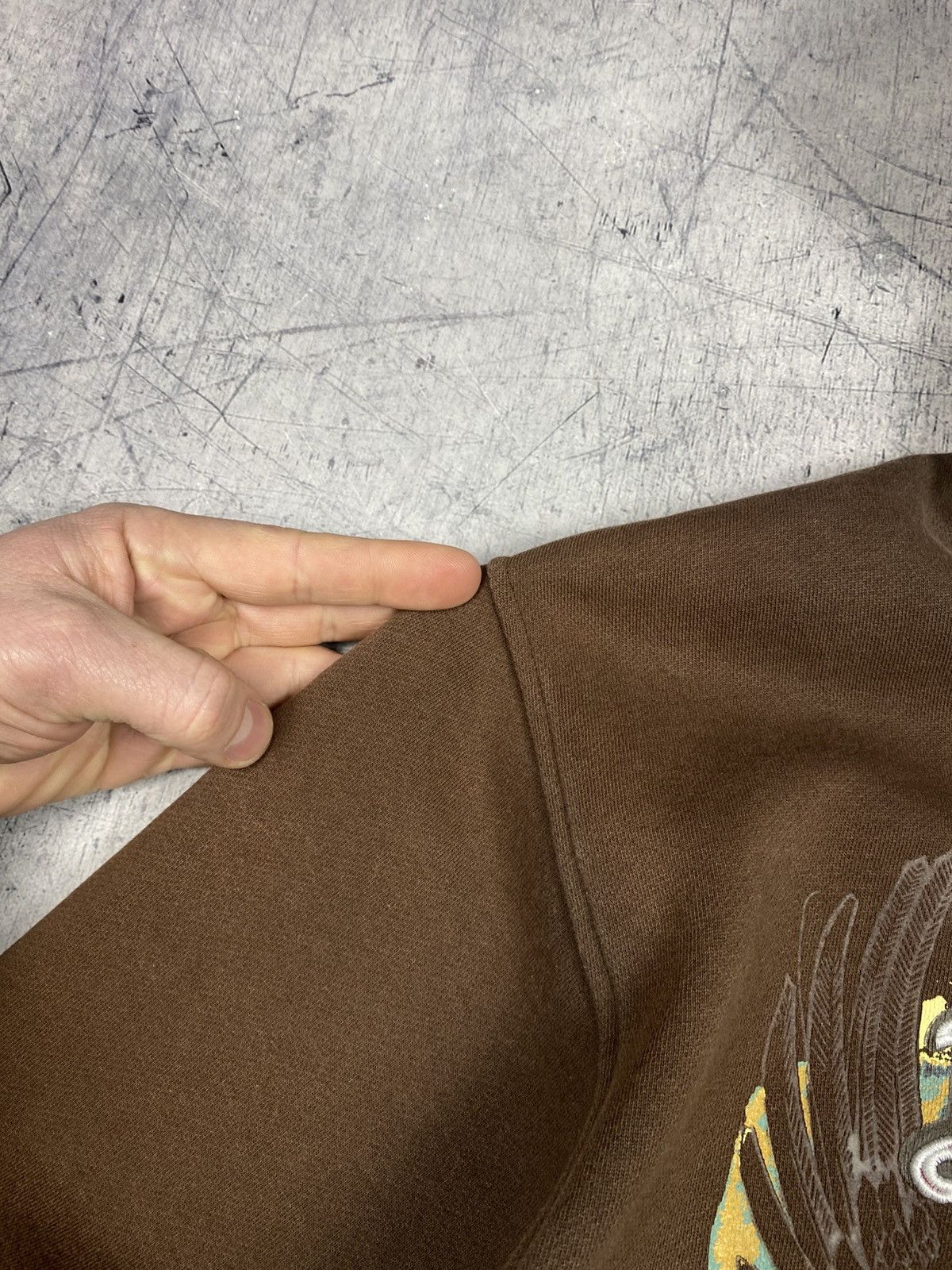 Billabong Billabong Faded Brown Y2K Surf Full Zip Hoodie Fleece Size US L / EU 52-54 / 3 - 14 Thumbnail