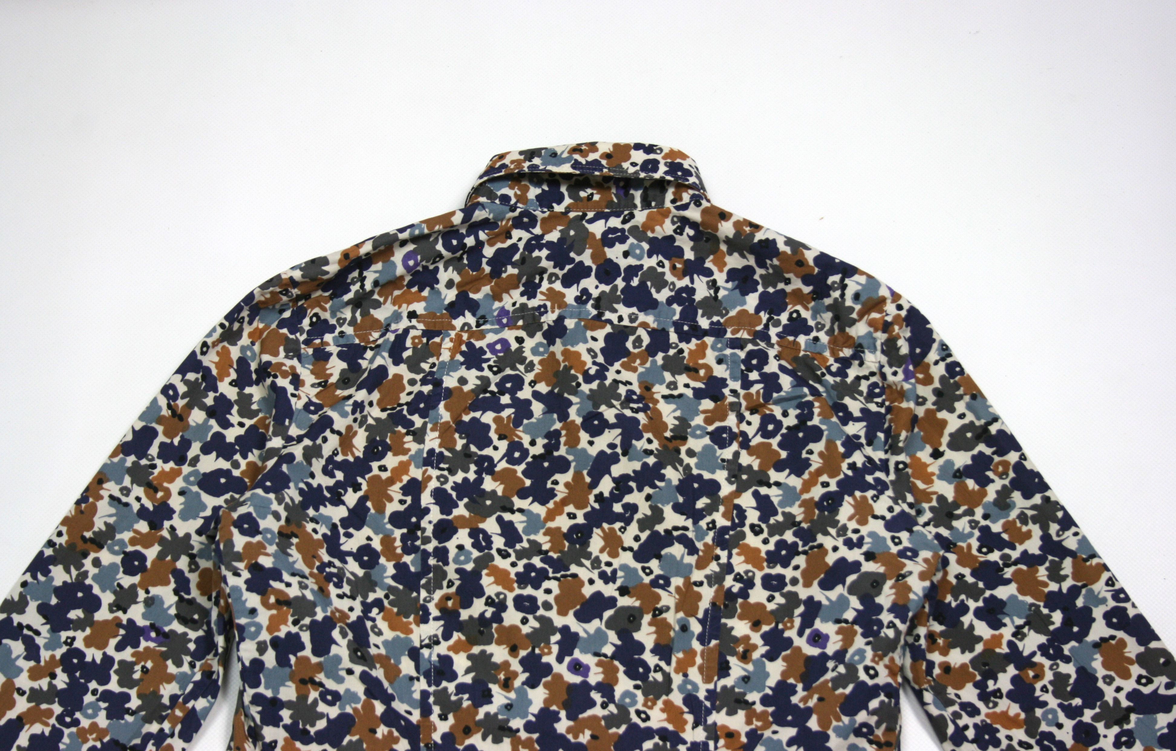 Burberry Brit Floral Printed Shirt Size XS / US 0-2 / IT 36-38 - 4 Thumbnail
