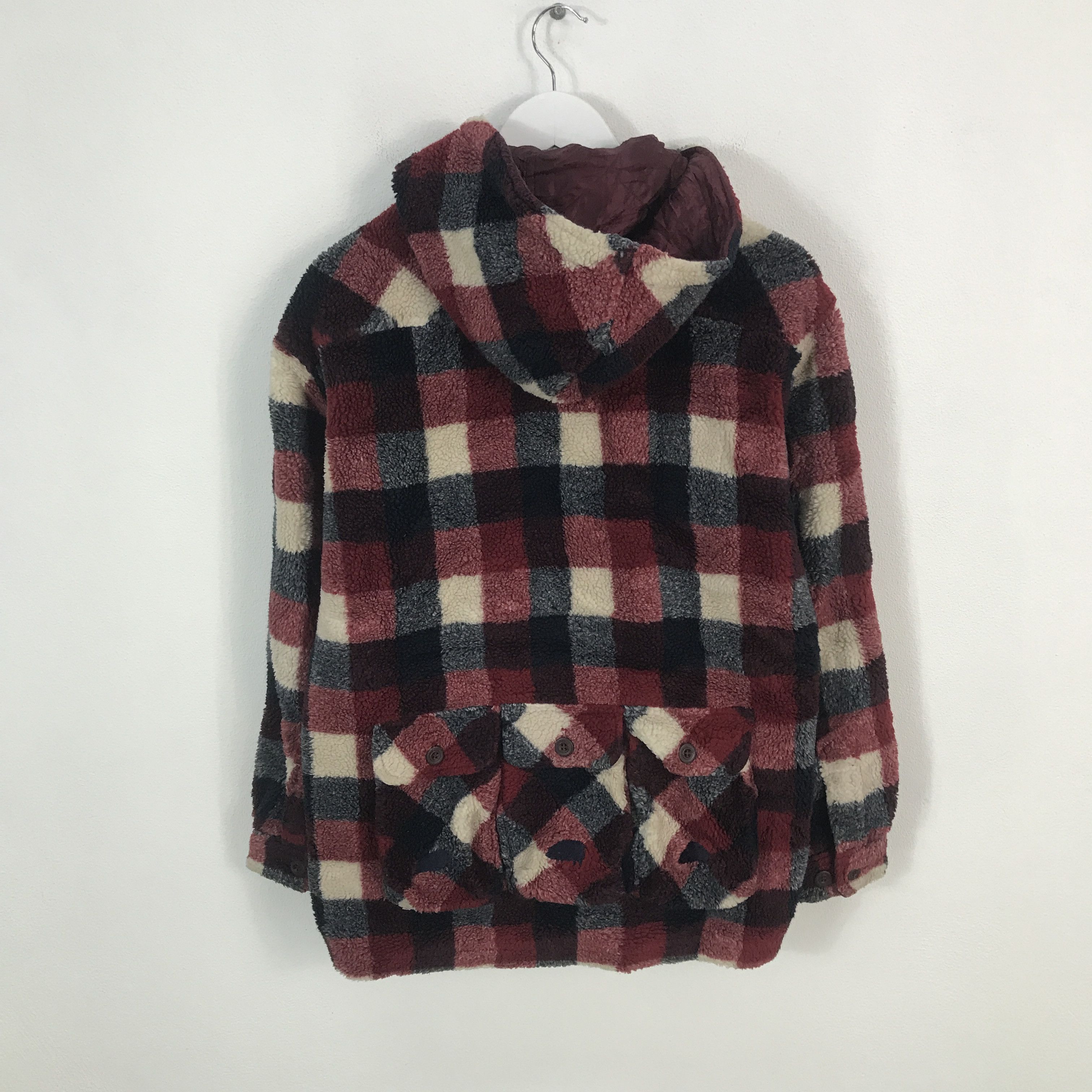 Japanese Brand Rare drug store's sherpa fleece button jacket Size US M / EU 48-50 / 2 - 1 Thumbnail