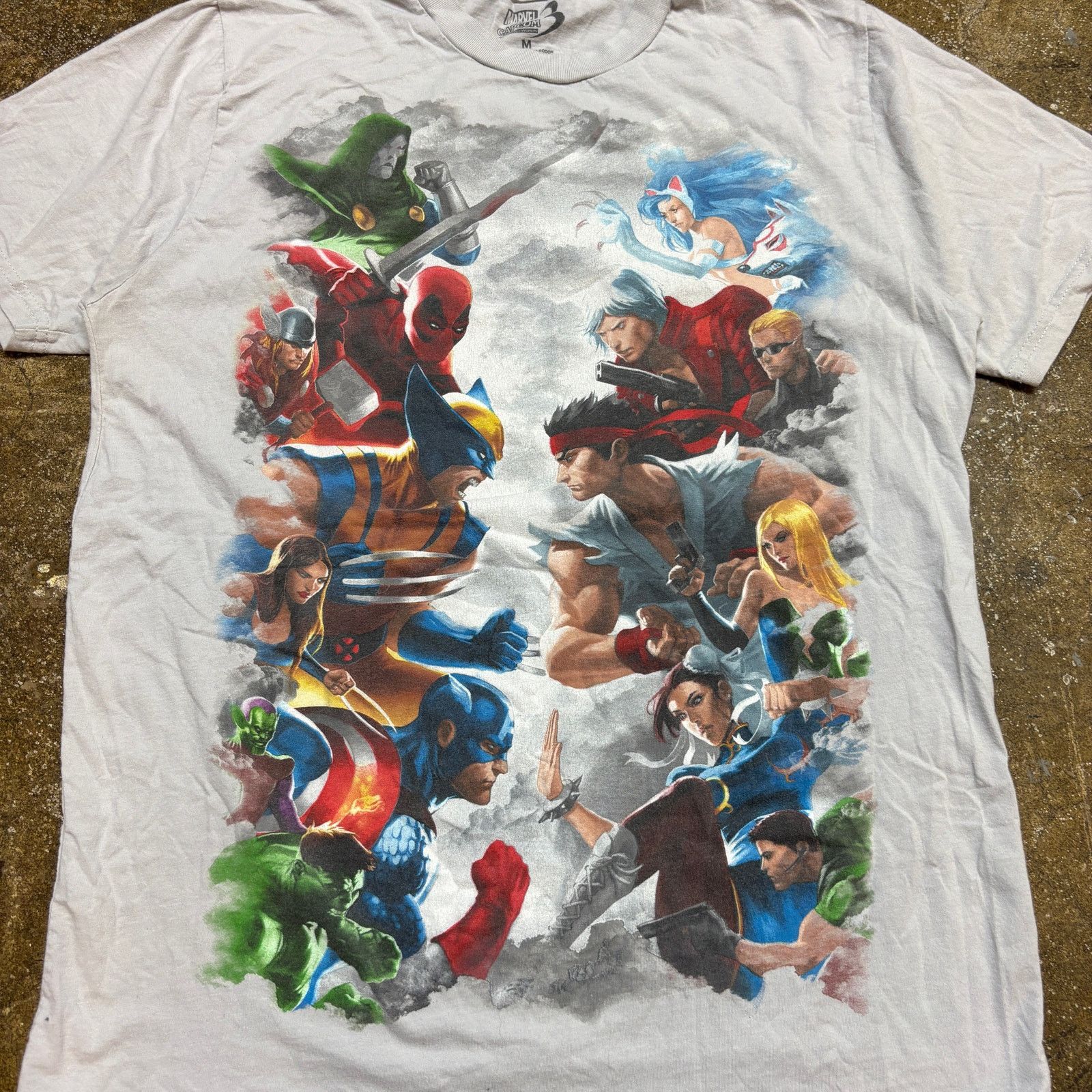 Marvel Comics Marvel vs Capcom 3 Fate of Two Worlds Gods T Shirt Men's M Size US M / EU 48-50 / 2 - 2 Thumbnail