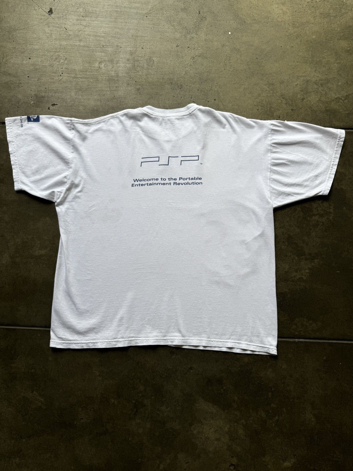 Vintage Rare ‘00s PSP Promo Tee Shirt Playstation PS2 Video Game Size US XL / EU 56 / 4 - 3 Thumbnail