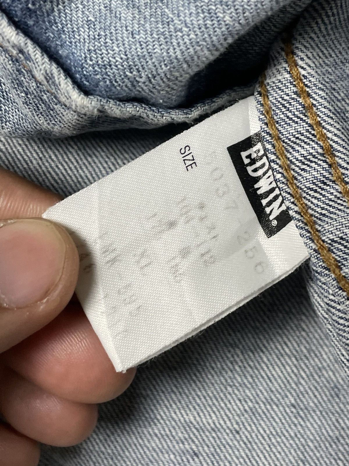 Edwin × Vintage Edwin Men’s Denim Shirt (54) Size US XL / EU 56 / 4 - 11 Thumbnail