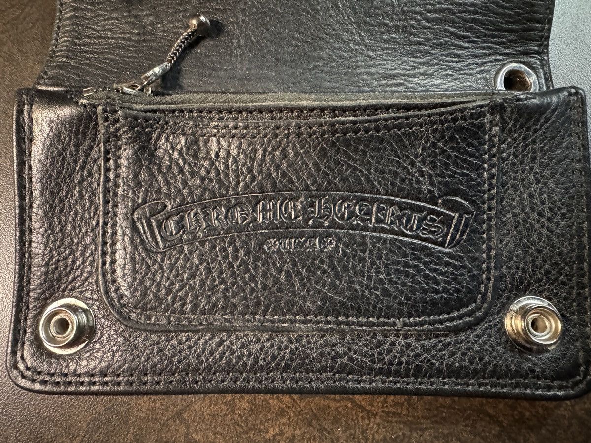 Chrome Hearts Chrome Hearts large wallet with silver clamps Size ONE SIZE - 3 Thumbnail