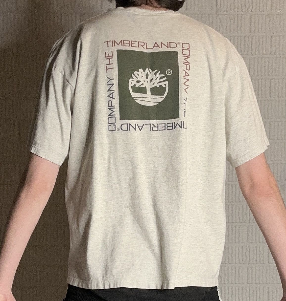 Timberland Vintage 90s Made In USA Timberland T Shirt Size US L / EU 52-54 / 3 - 2 Thumbnail
