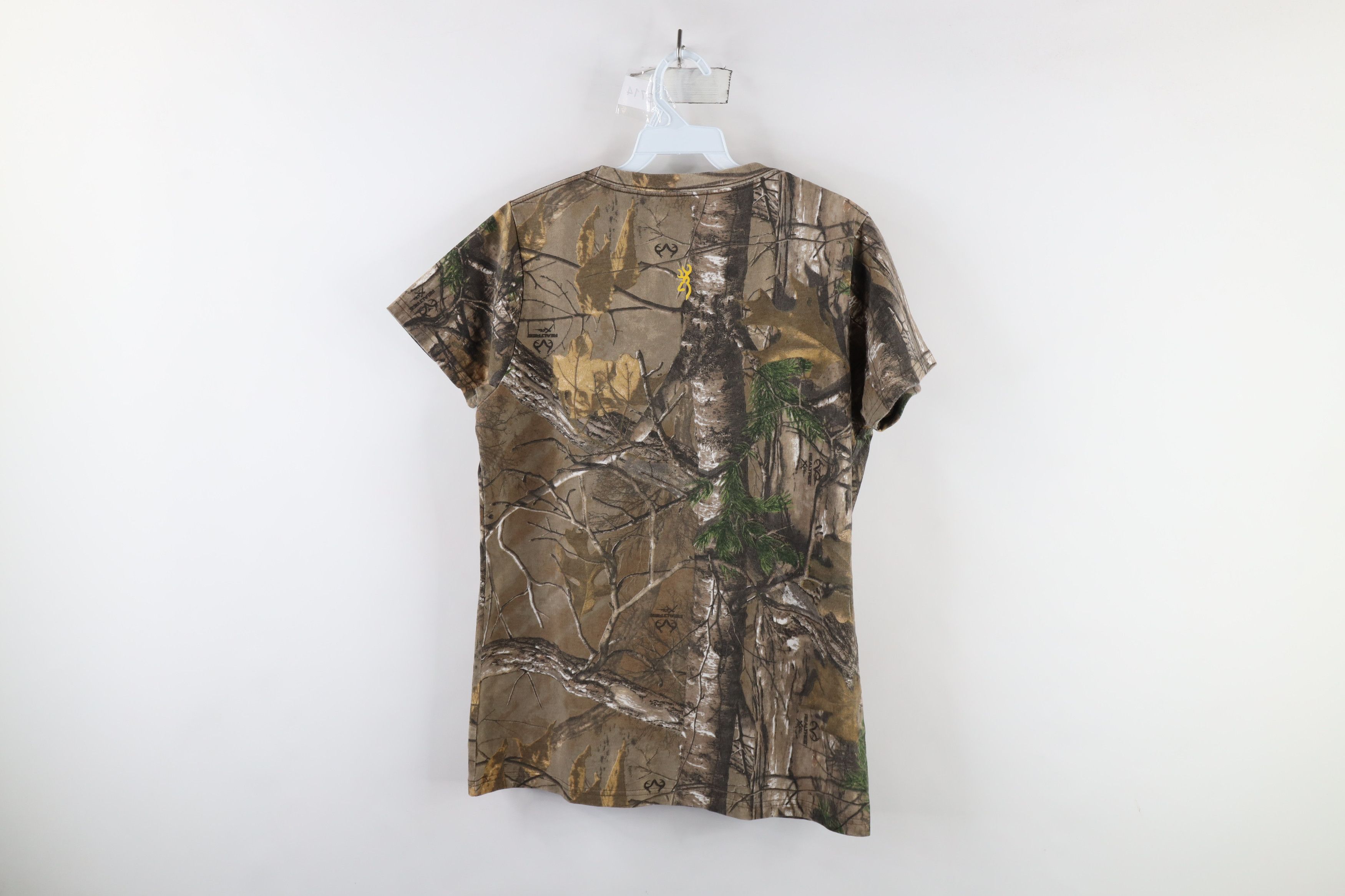 Vintage Vintage Streetwear Realtree Camouflage Short Sleeve T-Shirt Size L / US 10 / IT 46 - 9 Thumbnail