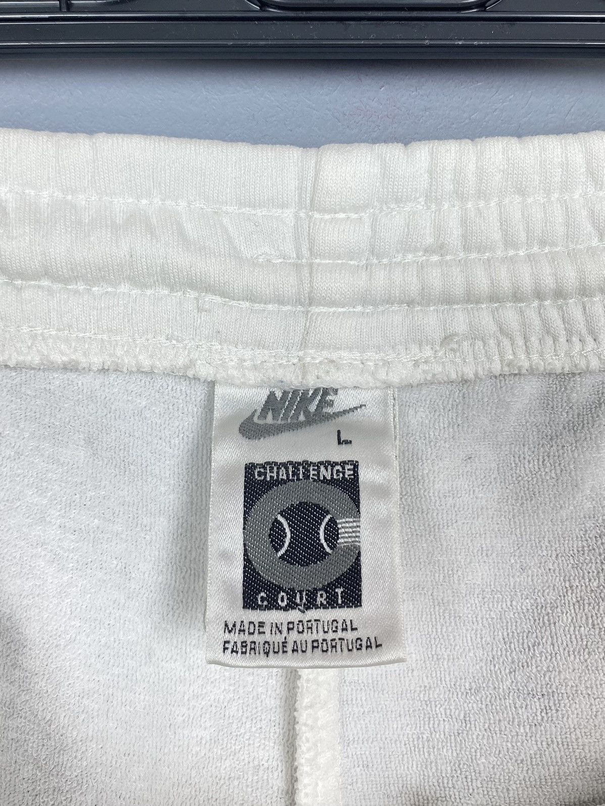 Nike Vintage Nike Challenge Court Joggers Sweatpants 90’s White Size US 36 / EU 52 - 10 Thumbnail