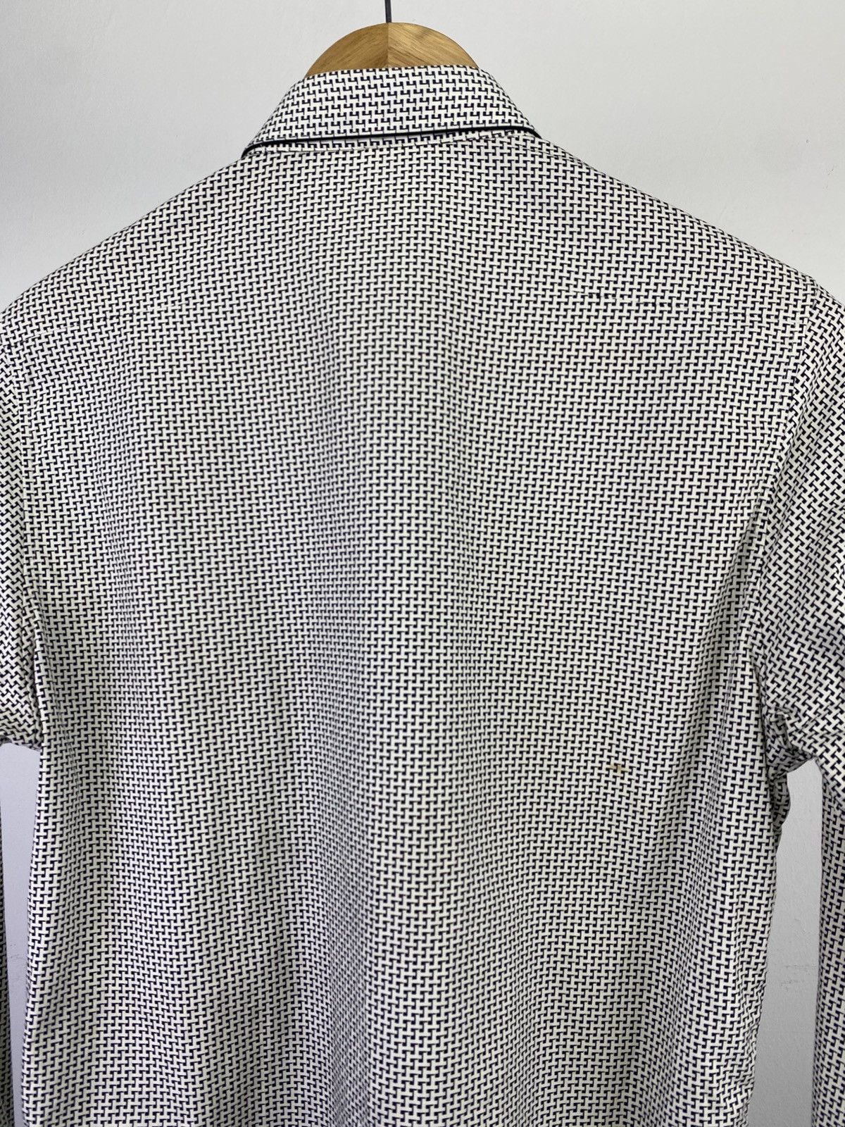 Dior 2000's Dior Homme Japan Patterned Shirt Size US M / EU 48-50 / 2 - 9 Thumbnail