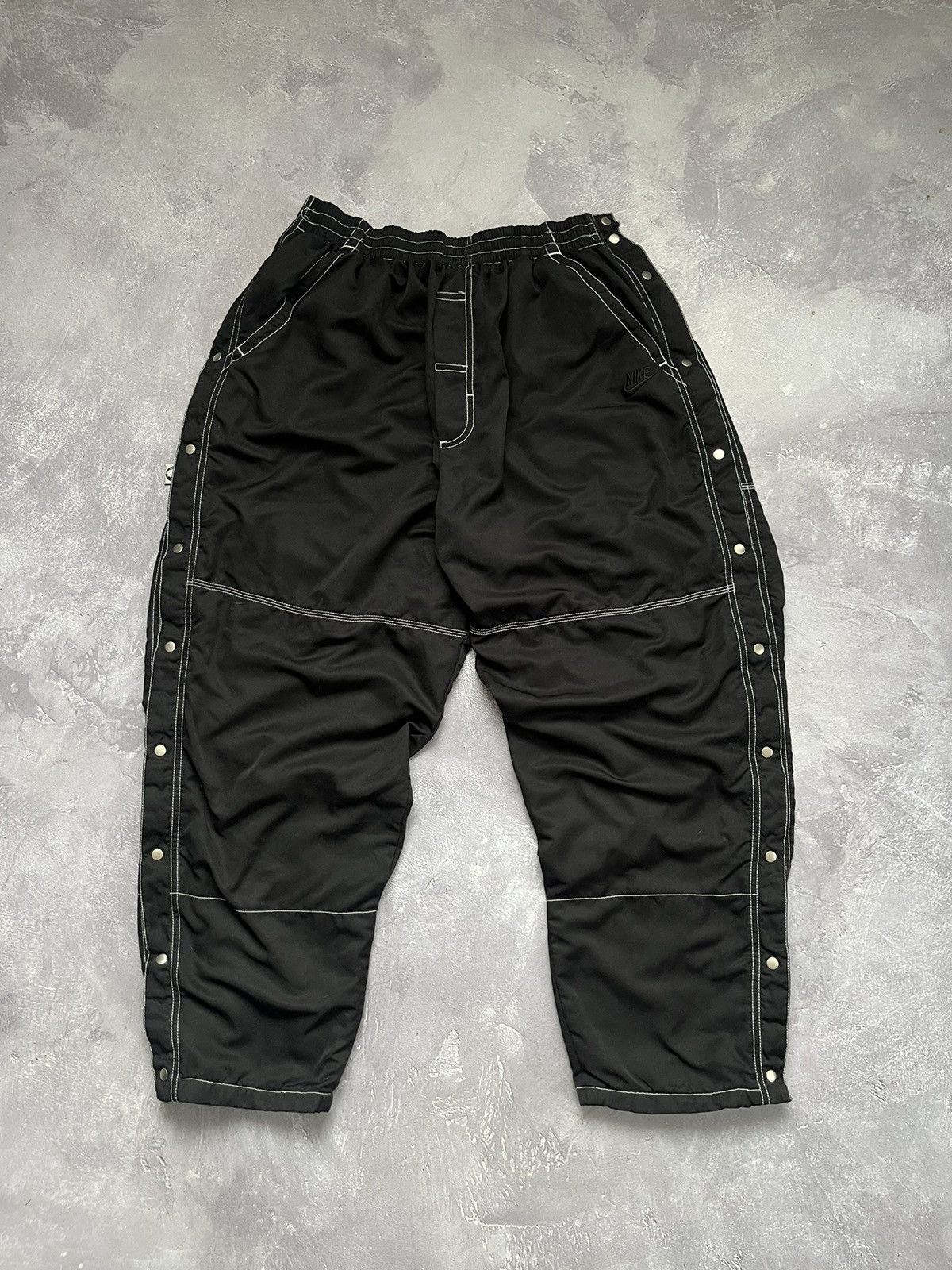 Nike Vintage Nike 90’s Drill Challenge Court Buttons Up Pants Size US 34 / EU 50 - 3 Thumbnail