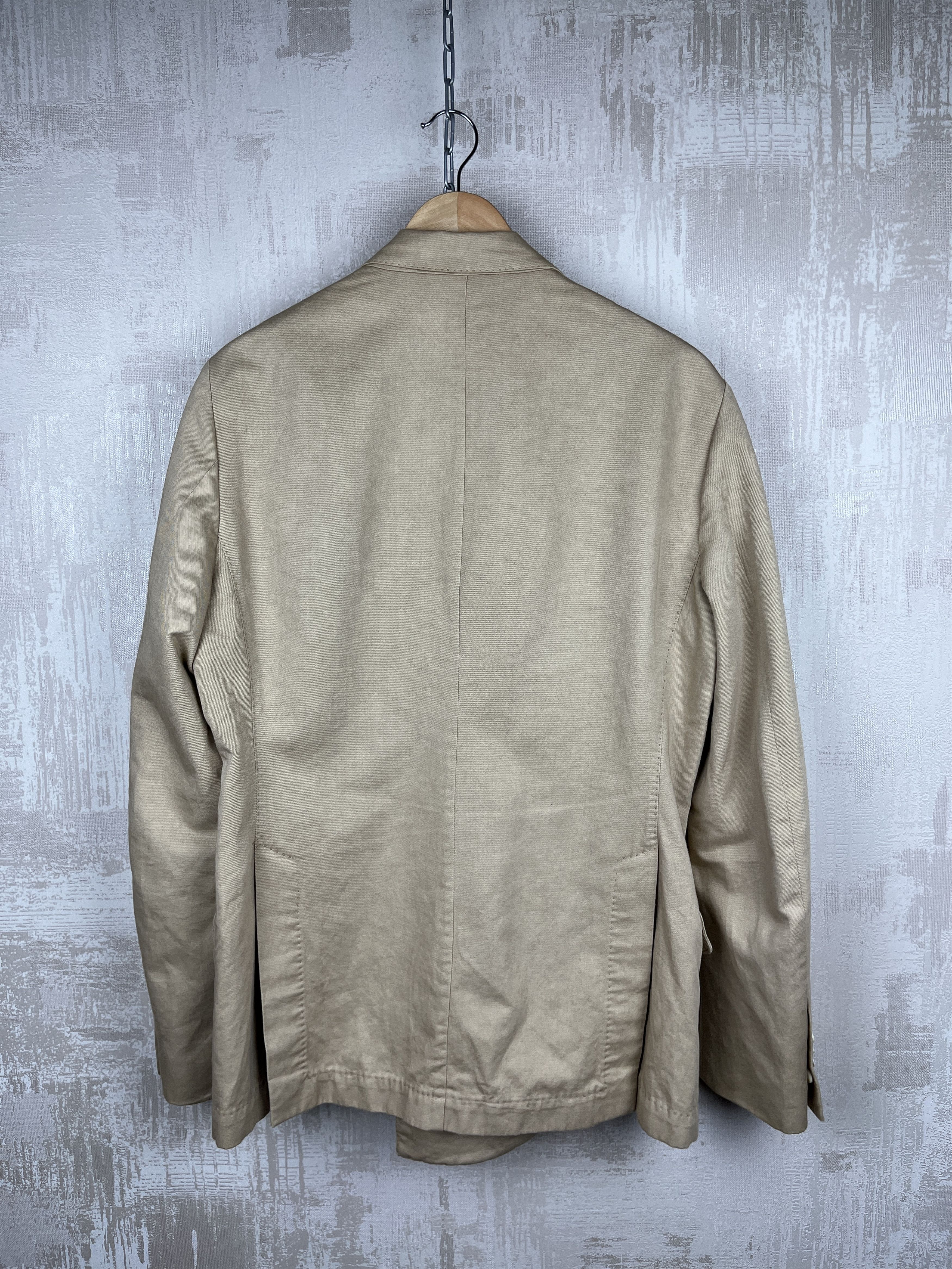 Messagerie Messagerie Double Breasted Blazer Cotton Linen Size 50 Size US M / EU 48-50 / 2 - 21 Thumbnail
