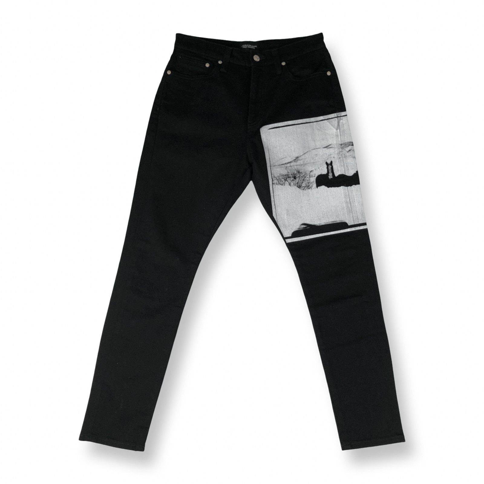 Raf Simons Era Calvin Klein x Andy Warhol Black Jeans