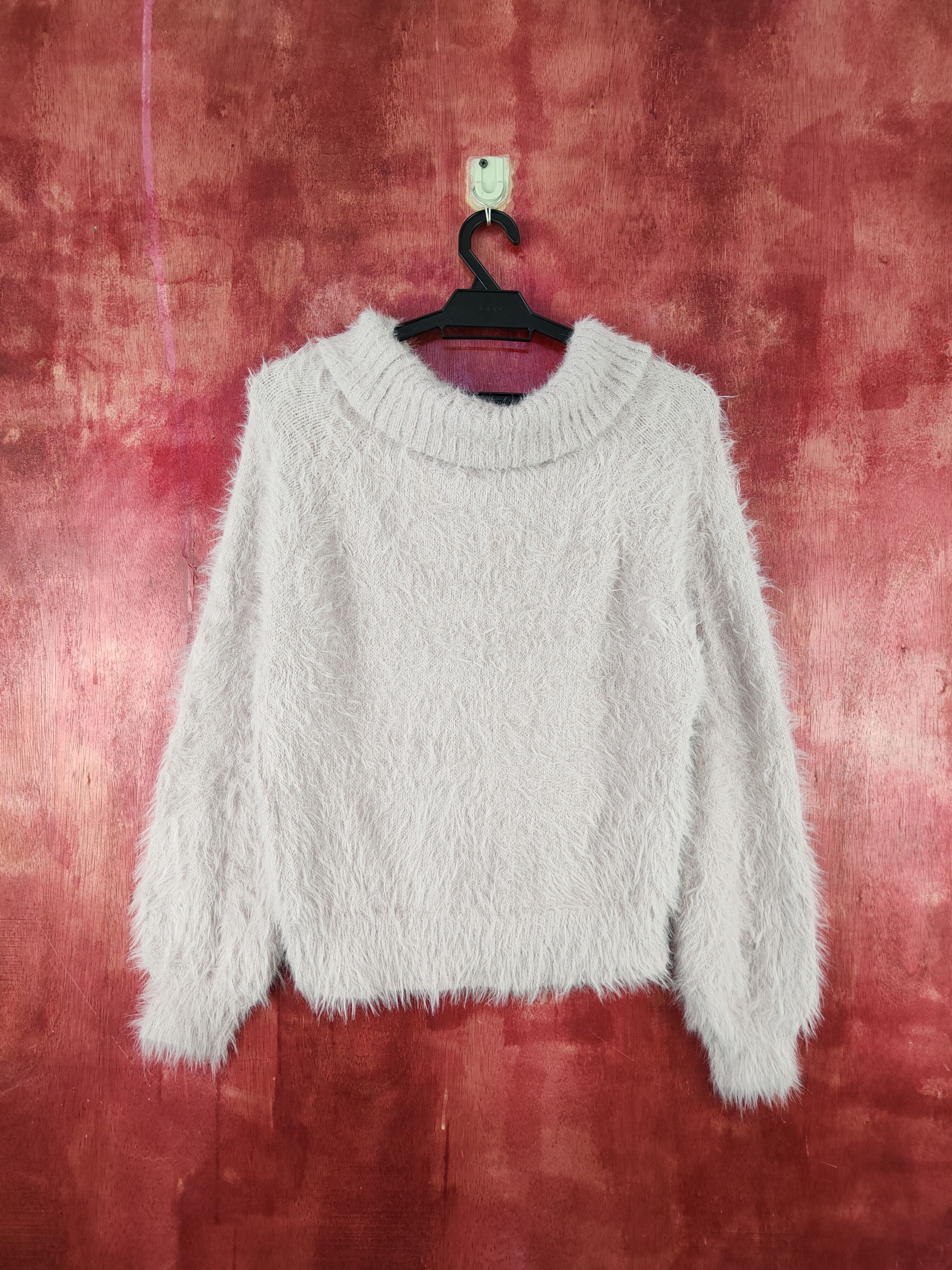 Homespun Knitwear × Japanese Brand Khalita Pink Shag Shaggy Fur Mohair Knitwear #S2075 Size S / US 4 / IT 40 - 7 Thumbnail