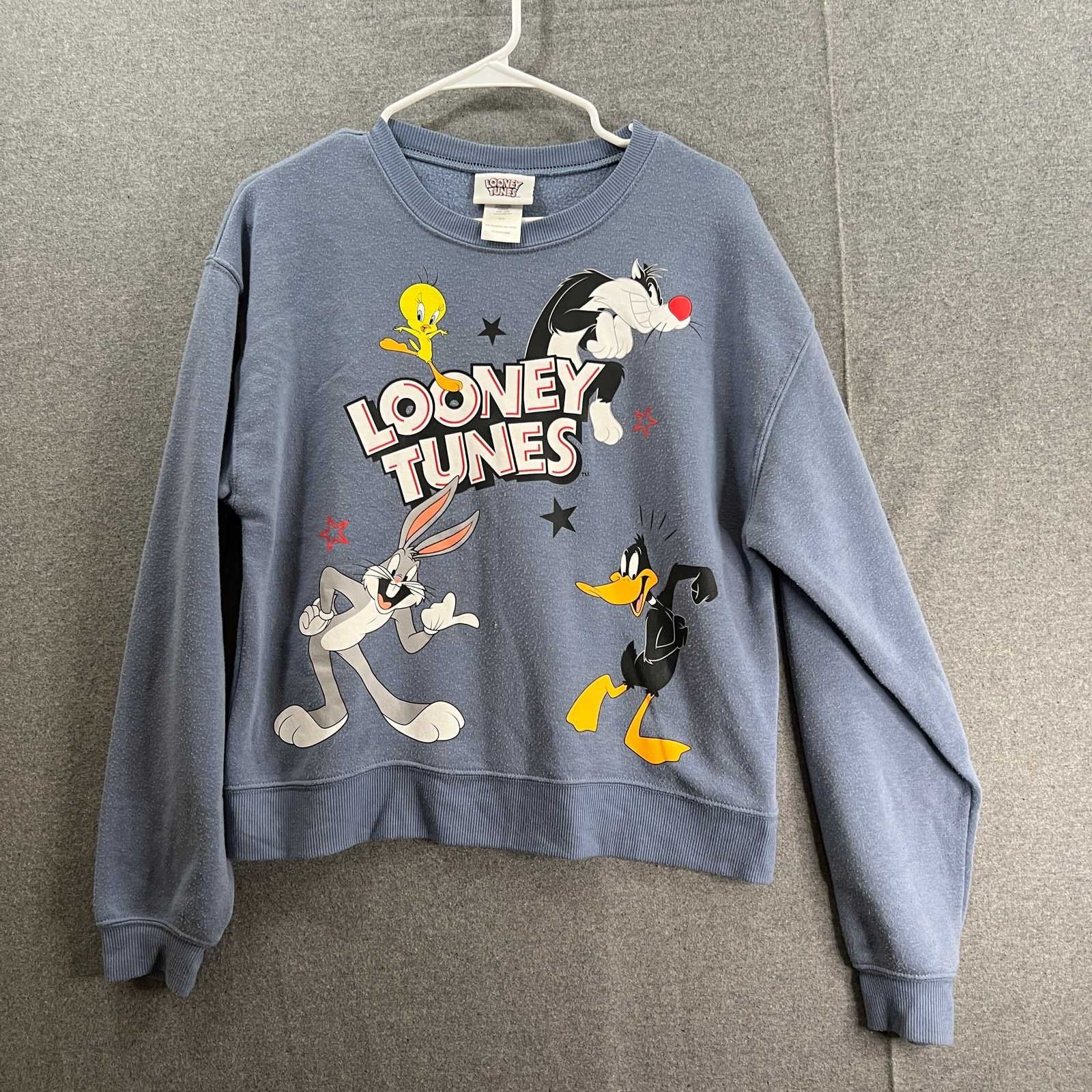 Other Looney Tunes Shirt Women Size XS Blue Long Sleeve Size XS / US 0-2 / IT 36-38 - 1 Thumbnail