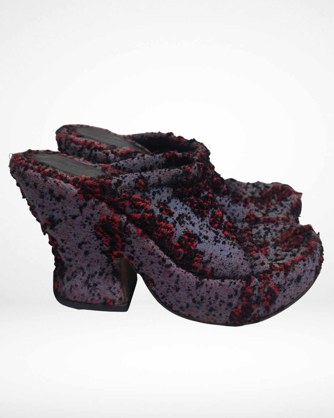 Bottega Veneta FW11 Heeled Clogs Size US 8 / IT 38 - 2 Thumbnail