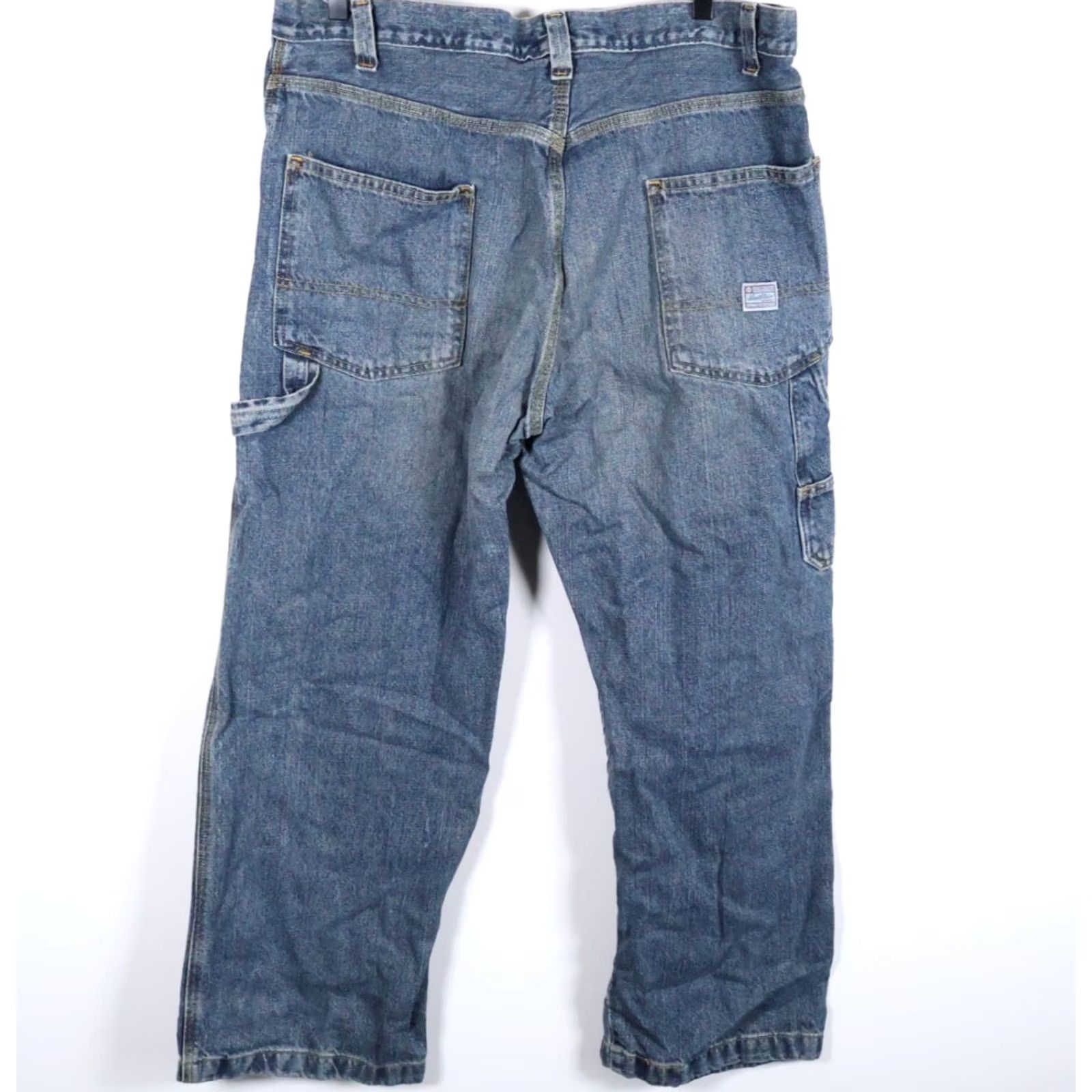 Levi's VINTAGE Levi's Jeans Men 38 x 30 Blue Denim Baggy Carpenter Workwear Skate Y2K 90s Mens Jeans Size US 38 / EU 54 - 2 Thumbnail