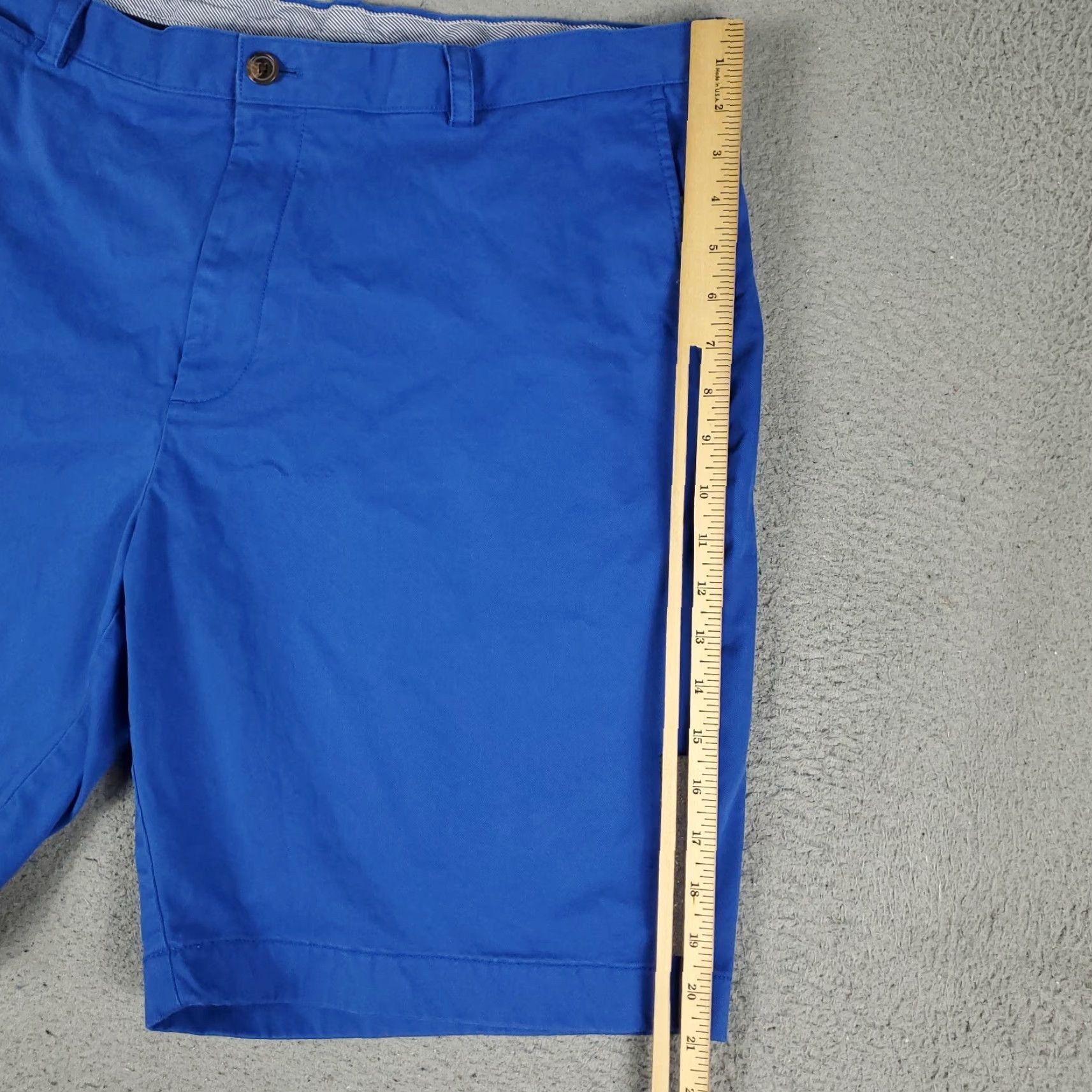 Brooks Brothers VINTAGE Brooks Brothers Men Shorts Size 42 Blue Flat Front Chino Casual Office Holiday Size US 42 / EU 58 - 5 Thumbnail