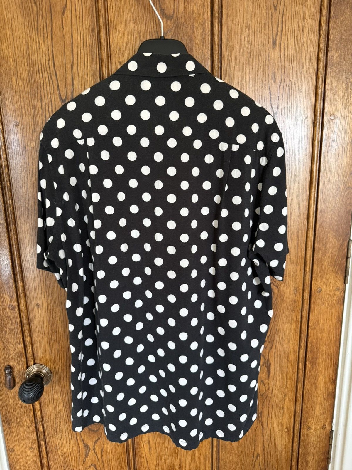 Saint Laurent Paris SS16 Saint Laurent polka dot Hawaiian shirt Hedi Slimane 40 Size US L / EU 52-54 / 3 - 15 Thumbnail