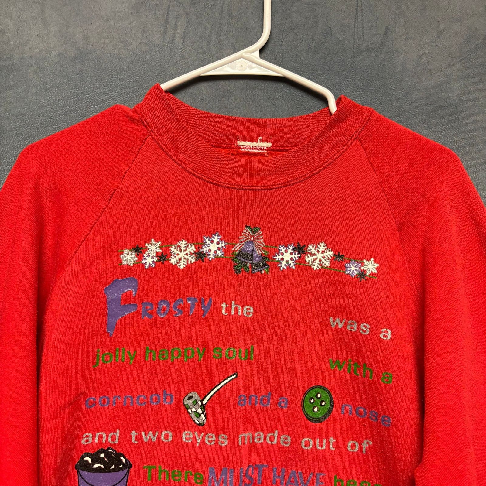 Other Vintage Frosty The Snowman Crewneck Sweatshirt BJ Designs Size US M / EU 48-50 / 2 - 8 Thumbnail