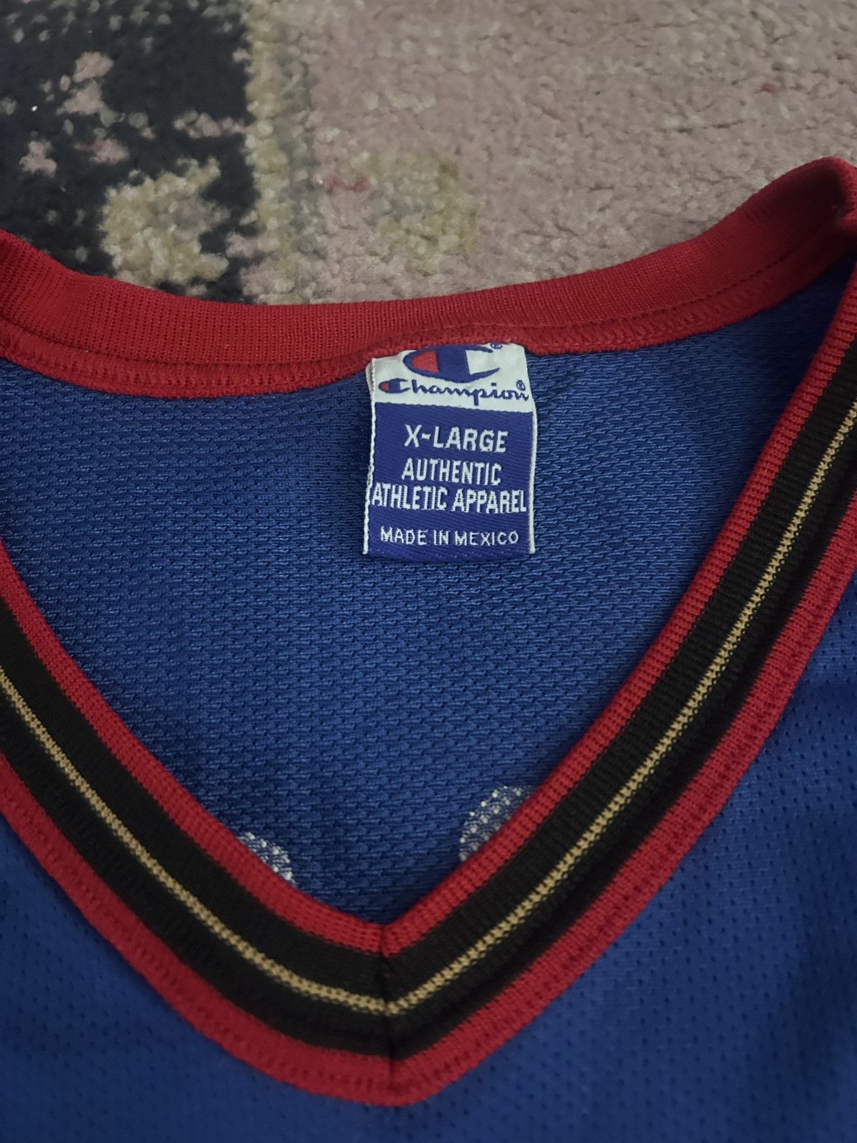 Champion Vintage Champion Allen Iverson Philadelphia 76ers Jersey Size US XL / EU 56 / 4 - 3 Thumbnail