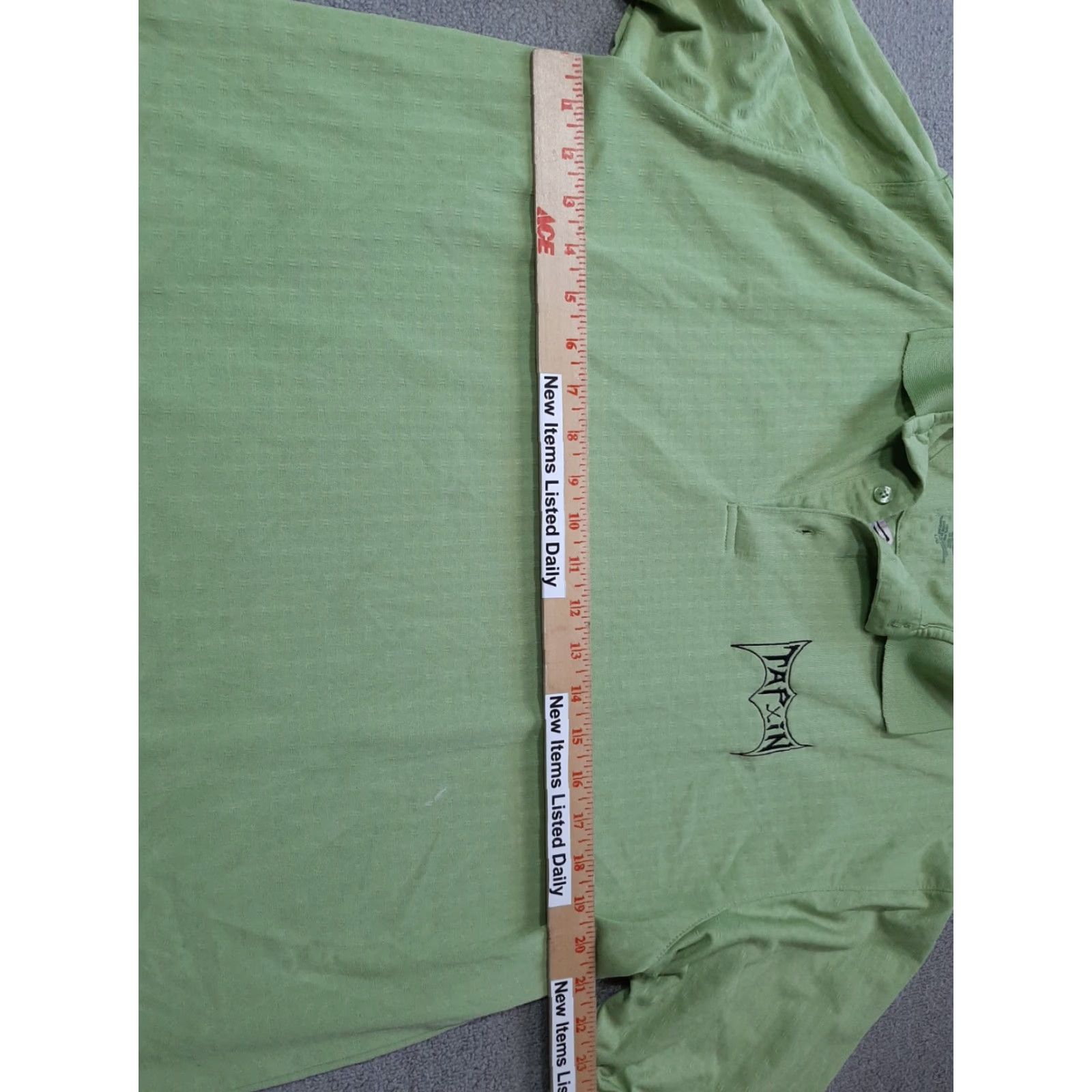 Vintage Gear Polo Shirt Mens Large Green Short Sleeve Golf Embordered Size US L / EU 52-54 / 3 - 5 Thumbnail