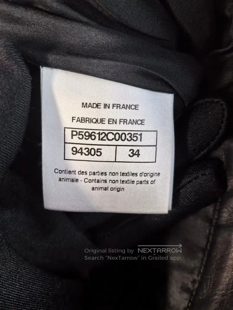 Chanel Chanel Leather pants Size 42" / US 20 - 5 Thumbnail