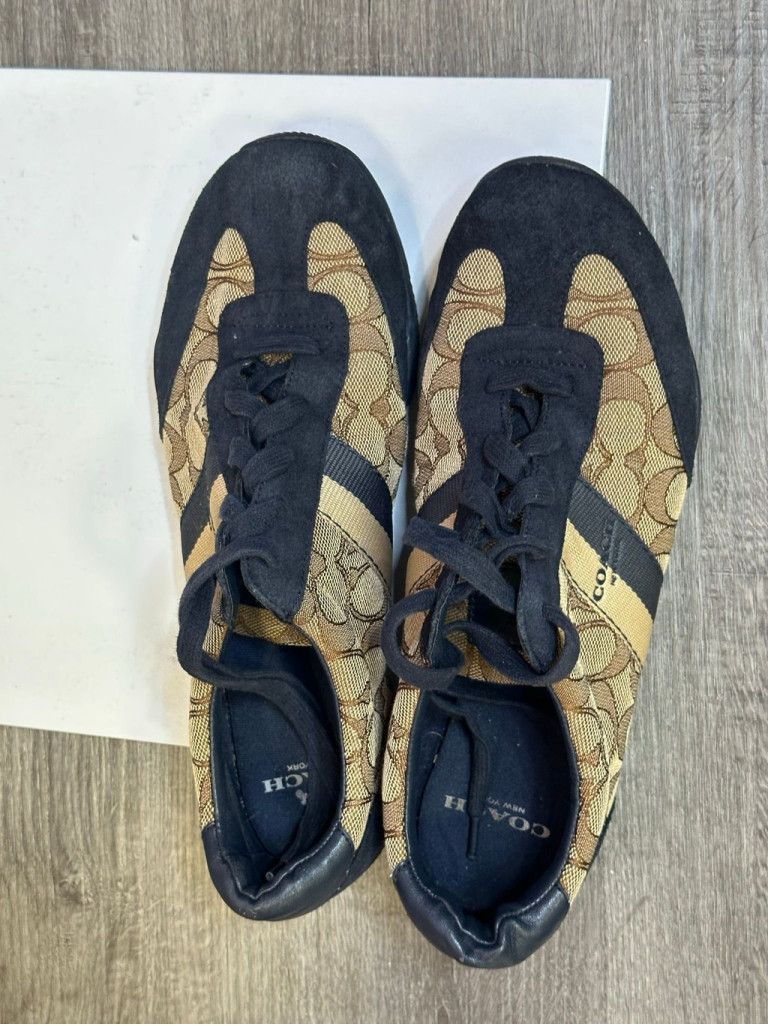 Coach Coach Monogram Jacquard Lace-Up Sneakers | Preloved | Size 8 Size US 8 / IT 38 - 3 Thumbnail