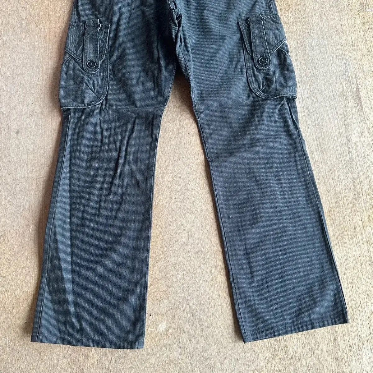 Aitor Throup STEALS! SPINASH JAPAN TROUSERS BONDAGE PUNK RARE CARGO PANTS Size US 33 - 7 Thumbnail
