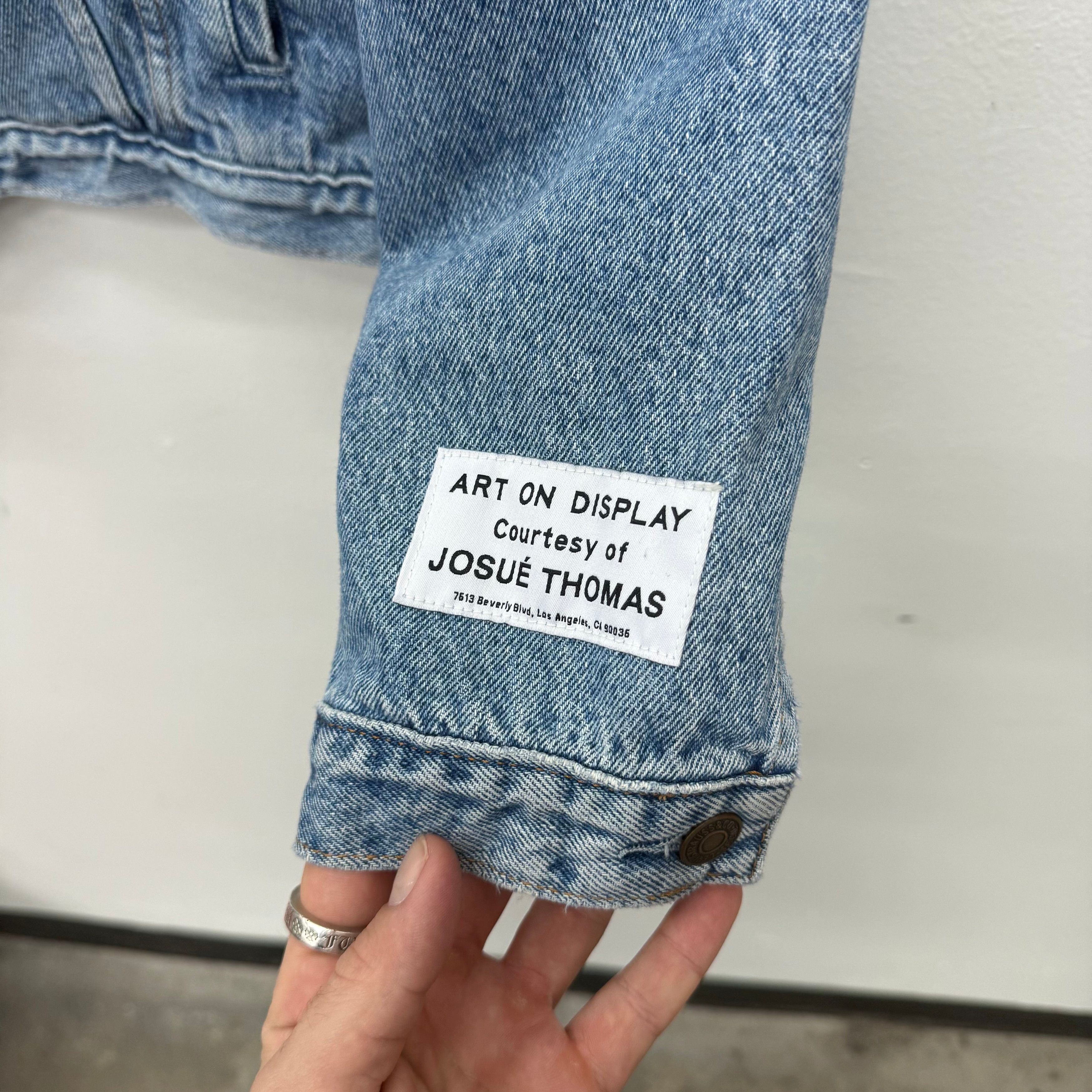 Gallery Dept. Gallery Dept Denim Logo Andy Jacket - Size XXL Size US XXL / EU 58 / 5 - 7 Thumbnail