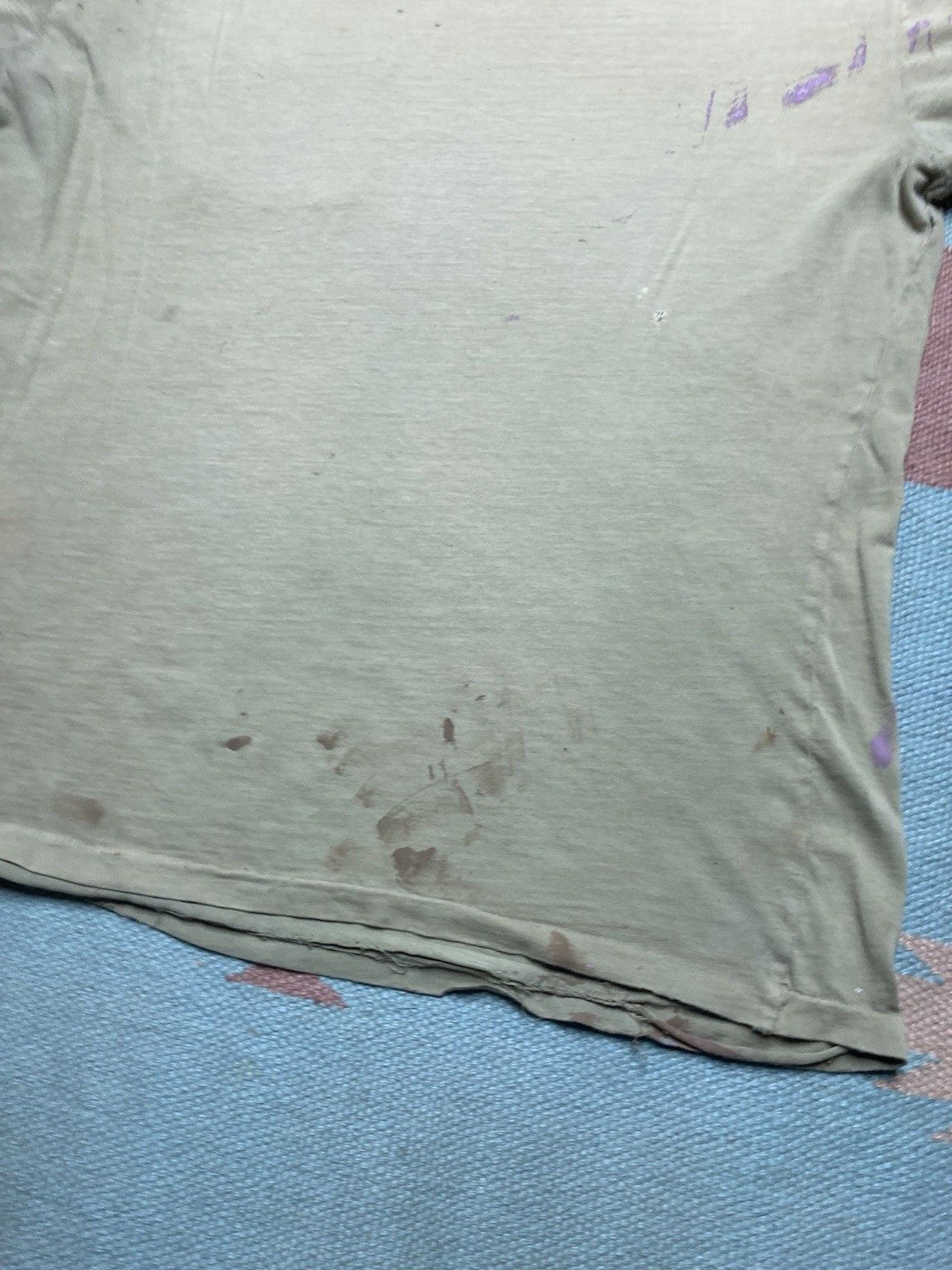 Urban Outfitters Urban outfitters pocket t shirt paint distressed splatter M Size US M / EU 48-50 / 2 - 12 Thumbnail