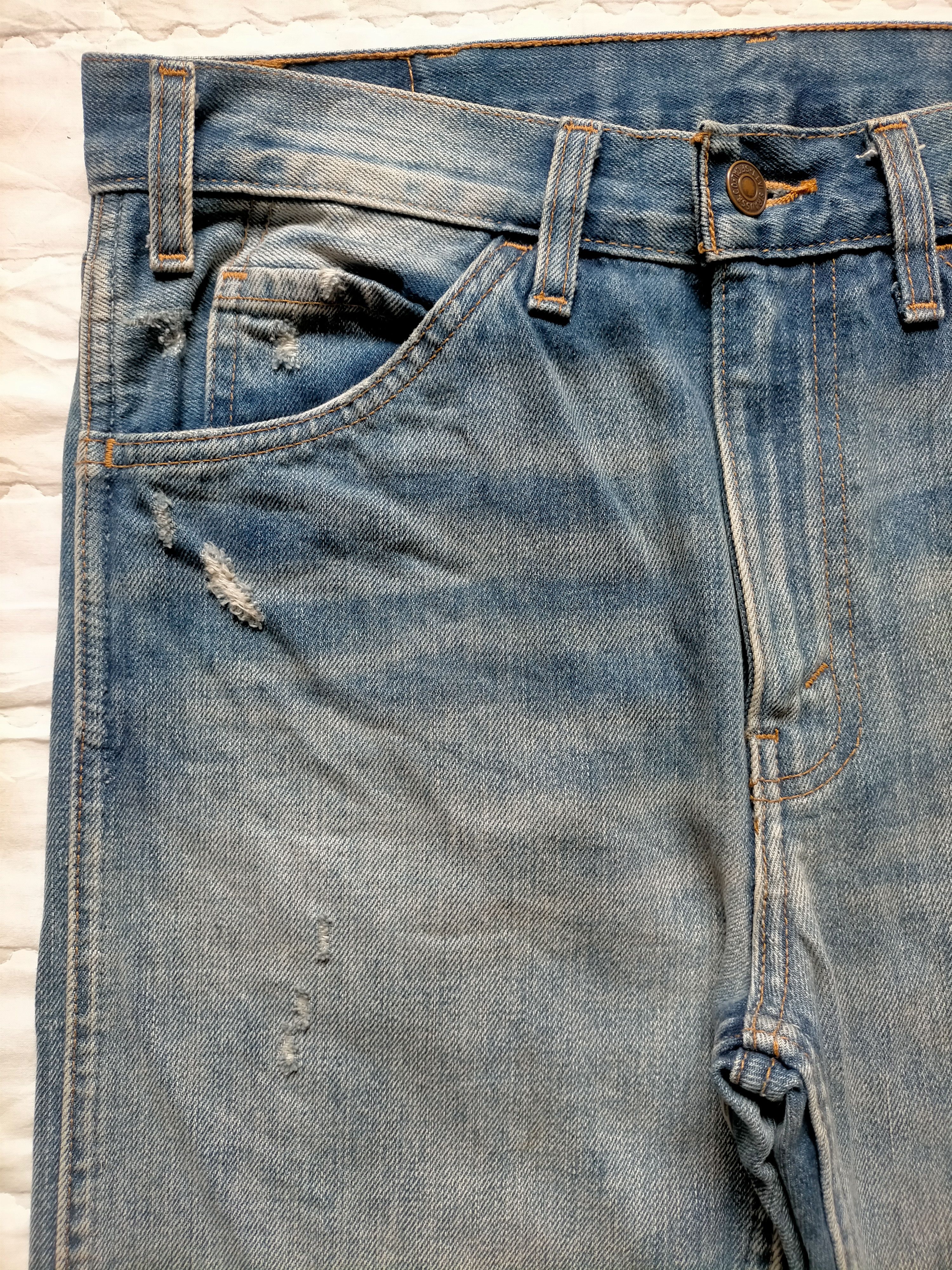 Levi's Vintage Clothing Vintage Levis 606 Big E Skinny Ramones Jeans Size US 32 / EU 48 - 2 Thumbnail