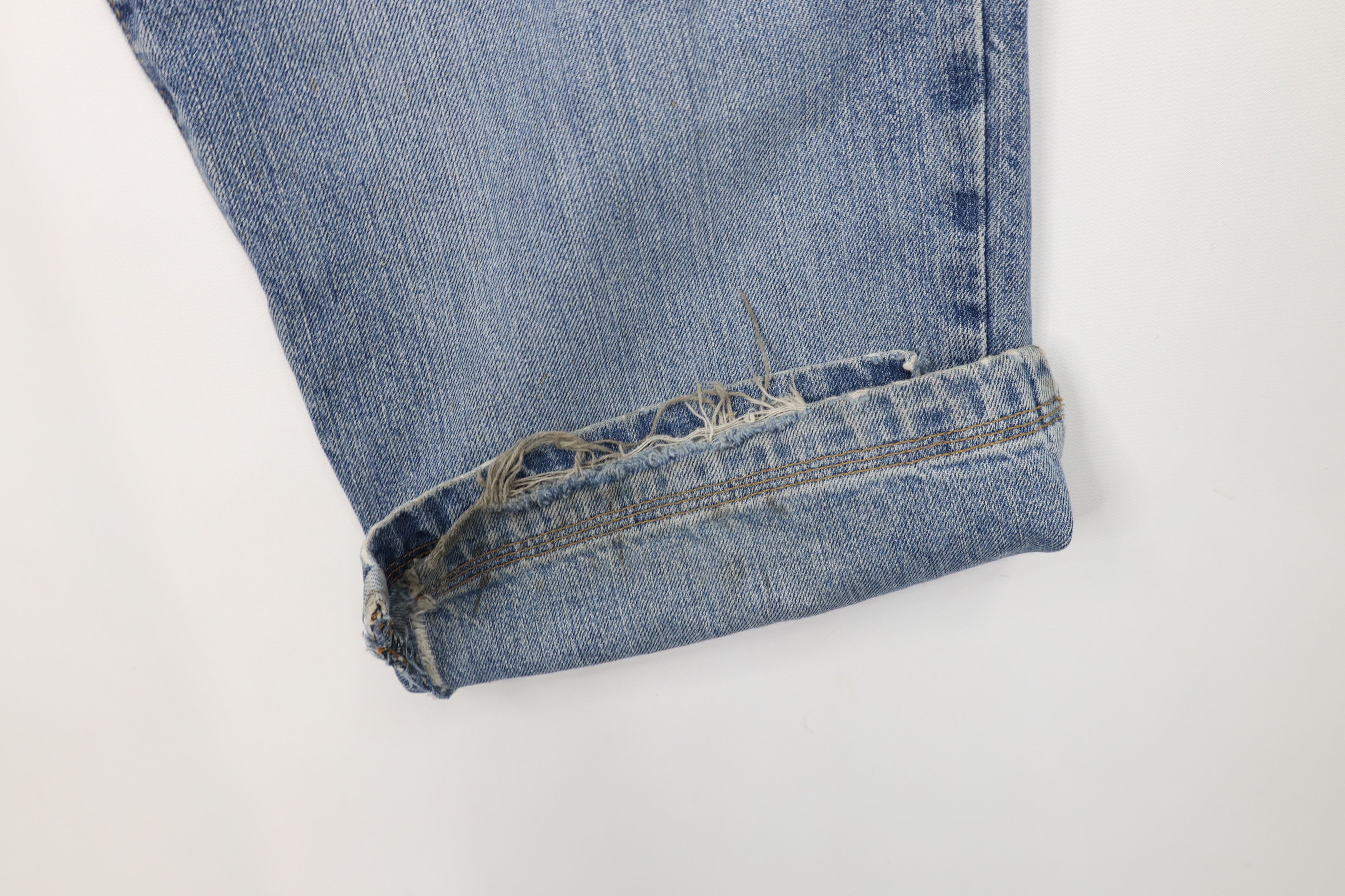 Guess Vintage 90s Guess Baggy Fit Wide Leg Denim Jeans Blue Size US 38 / EU 54 - 5 Thumbnail