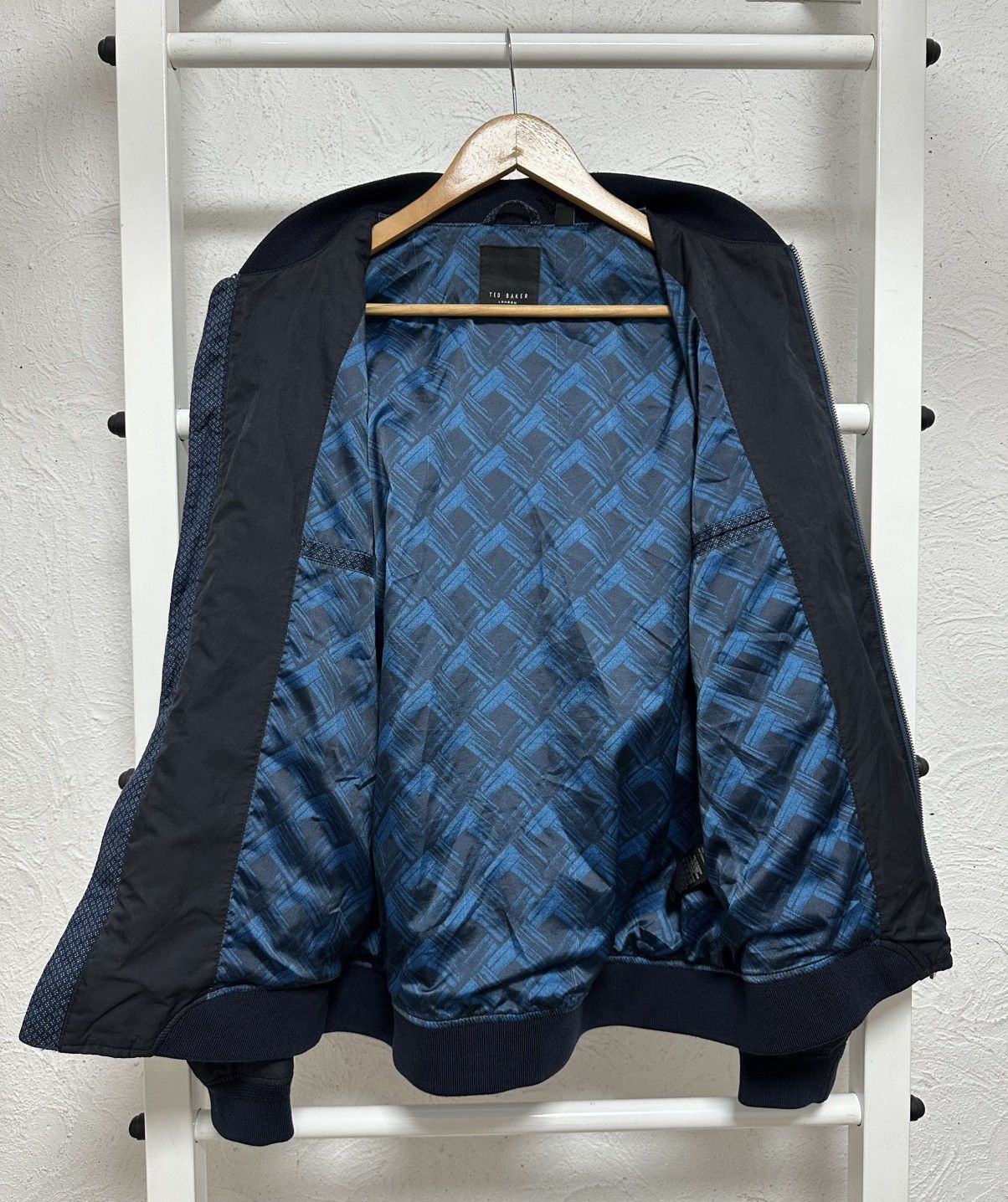 Ted Baker Ted Baker London Men’s Bomber Windbreaker Jacket Size L Size US L / EU 52-54 / 3 - 7 Thumbnail