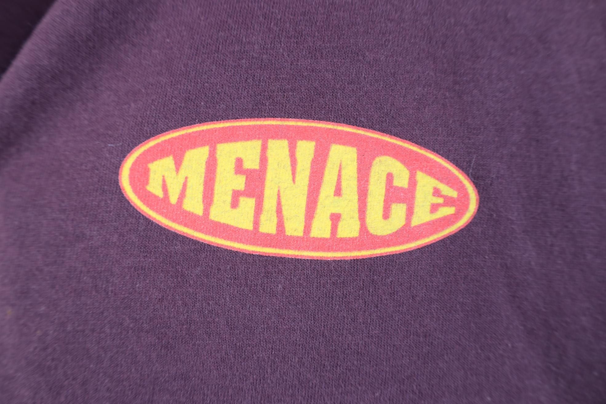 Vintage Vintage 90s Menace Skateboards Here Kitty Kitty T-Shirt USA Size US XL / EU 56 / 4 - 4 Thumbnail