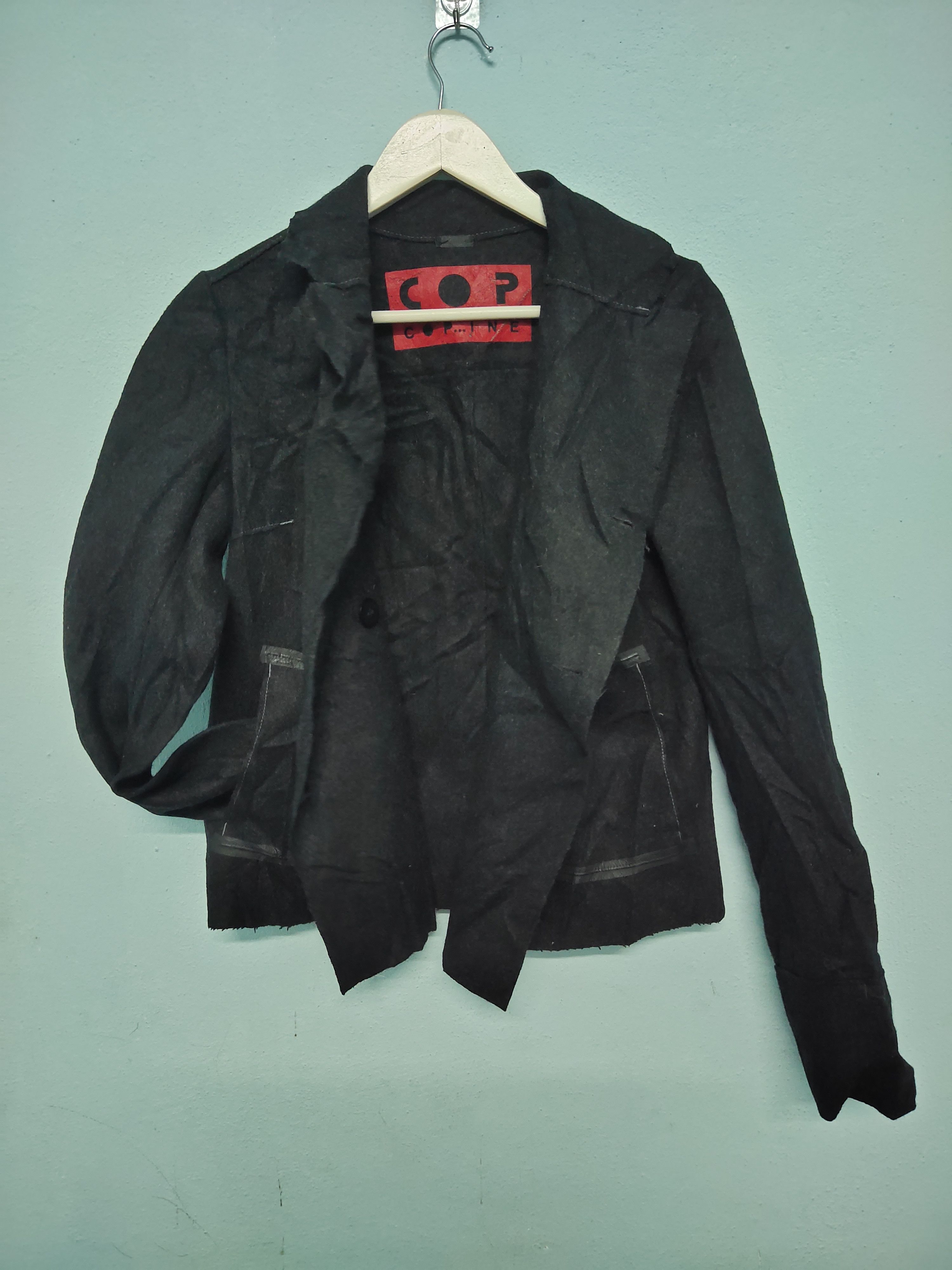Cop Copine Cop Copine Womens Wool Ride Jacket Size 38/Medium Size XS / US 0-2 / IT 36-38 - 2 Thumbnail