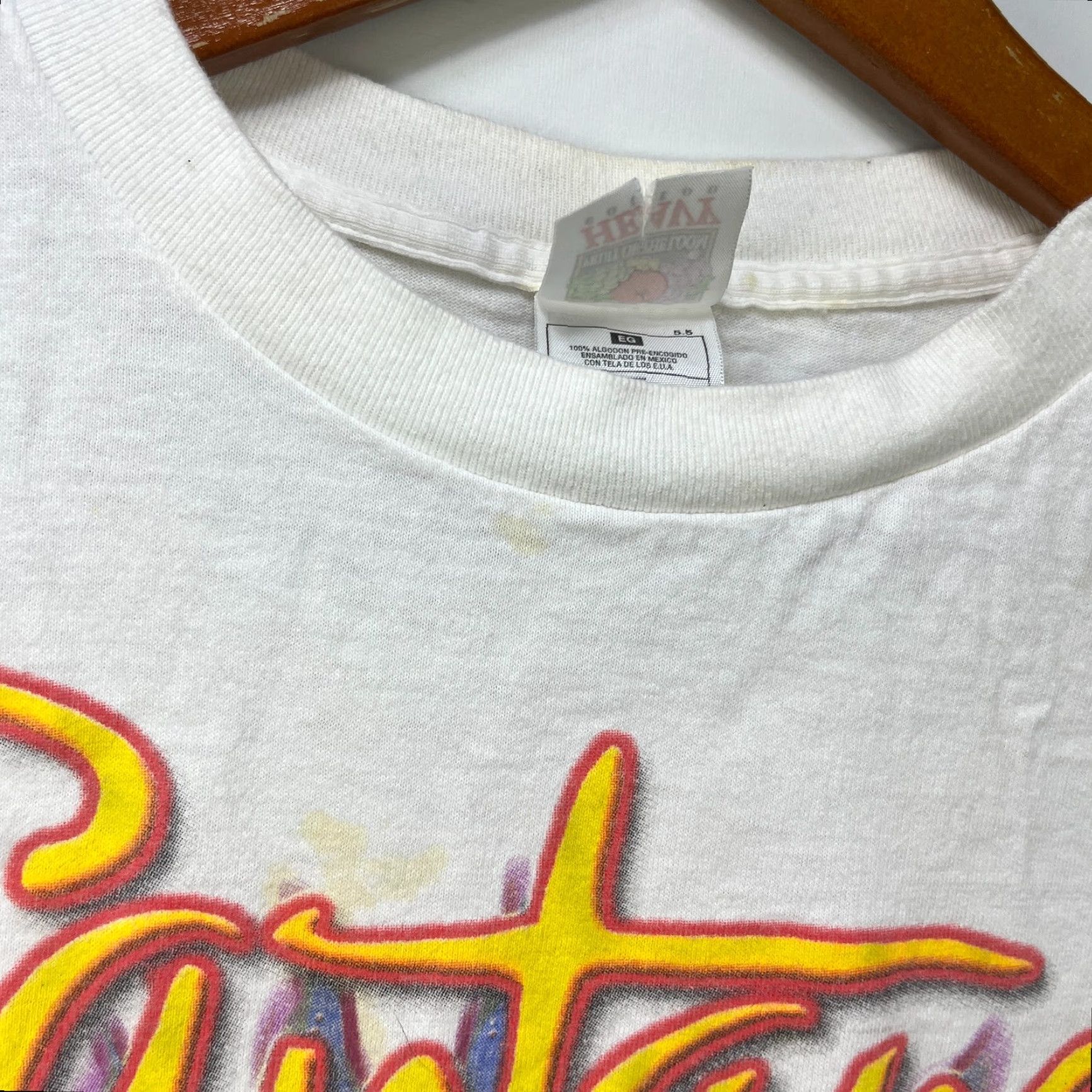 Vintage VINTAGE Santana Supernatural Tour T Shirt XL Size US XL / EU 56 / 4 - 6 Thumbnail