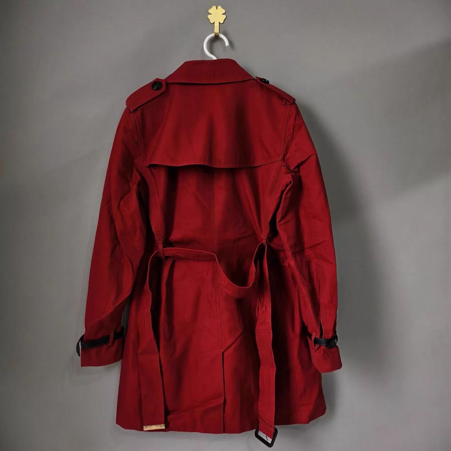 Burberry Burberry red check lining trench coat uk6 Size XS / US 0-2 / IT 36-38 - 2 Thumbnail