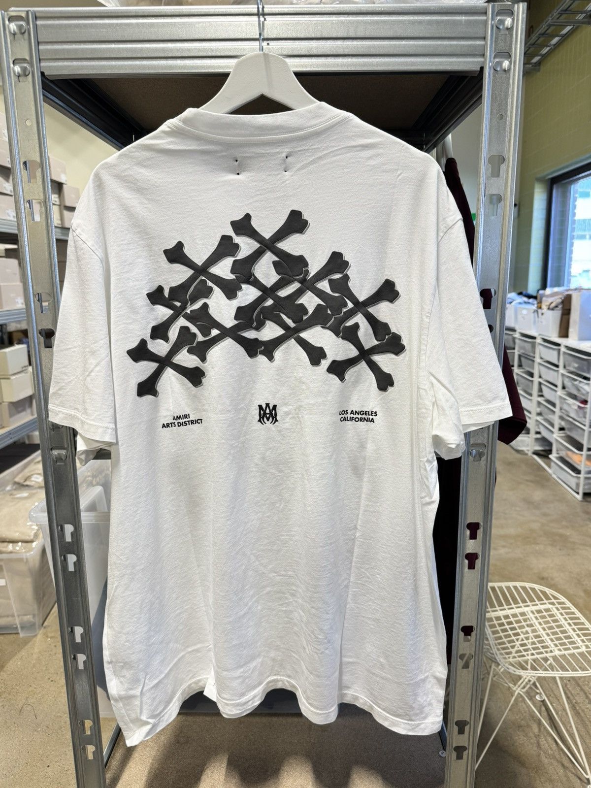 Amiri Amiri Bones T-Shirt NEW 550$ Size US XXL / EU 58 / 5 - 1 Thumbnail