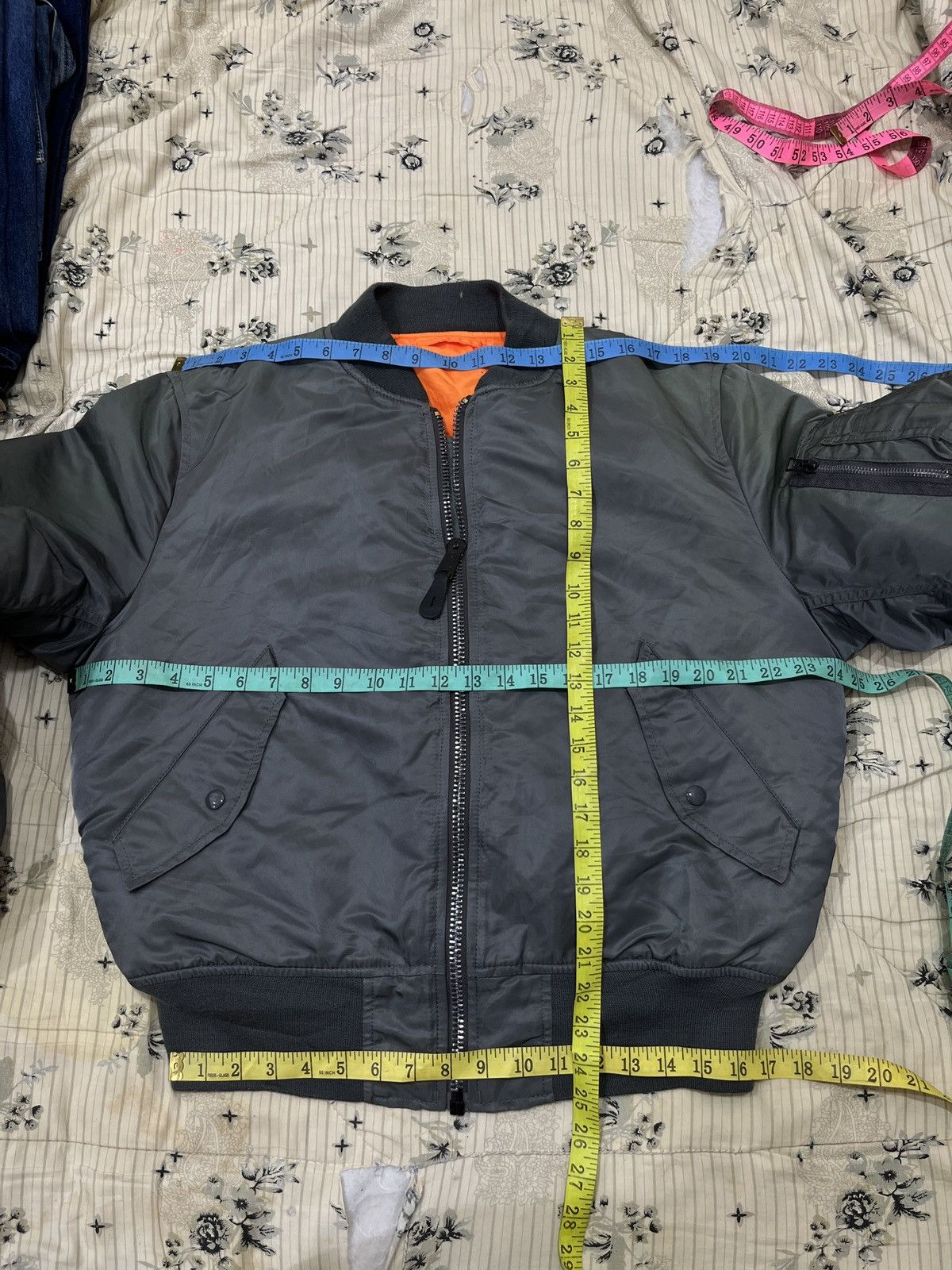 Alpha Industries 🔥🔥🔥ARCHIVE ALPHA INDUSTRIES BOMBER JACKET Size US M / EU 48-50 / 2 - 20 Thumbnail