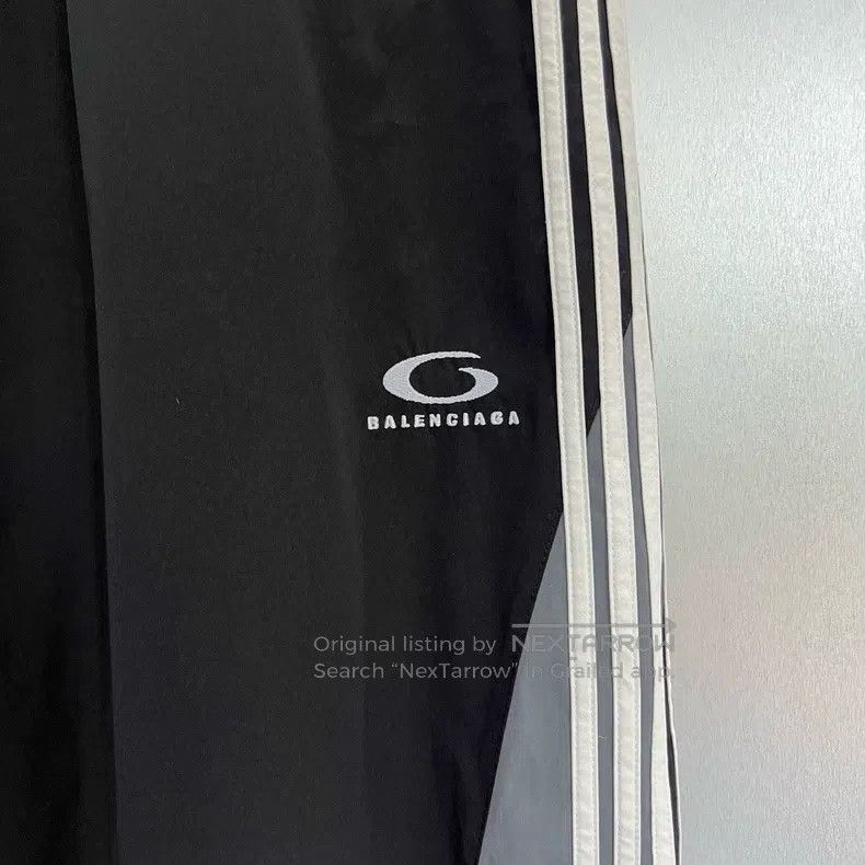 Balenciaga Balenciaga size XL Black and Blue Patchwork Sweatpants Size US 27 - 3 Thumbnail