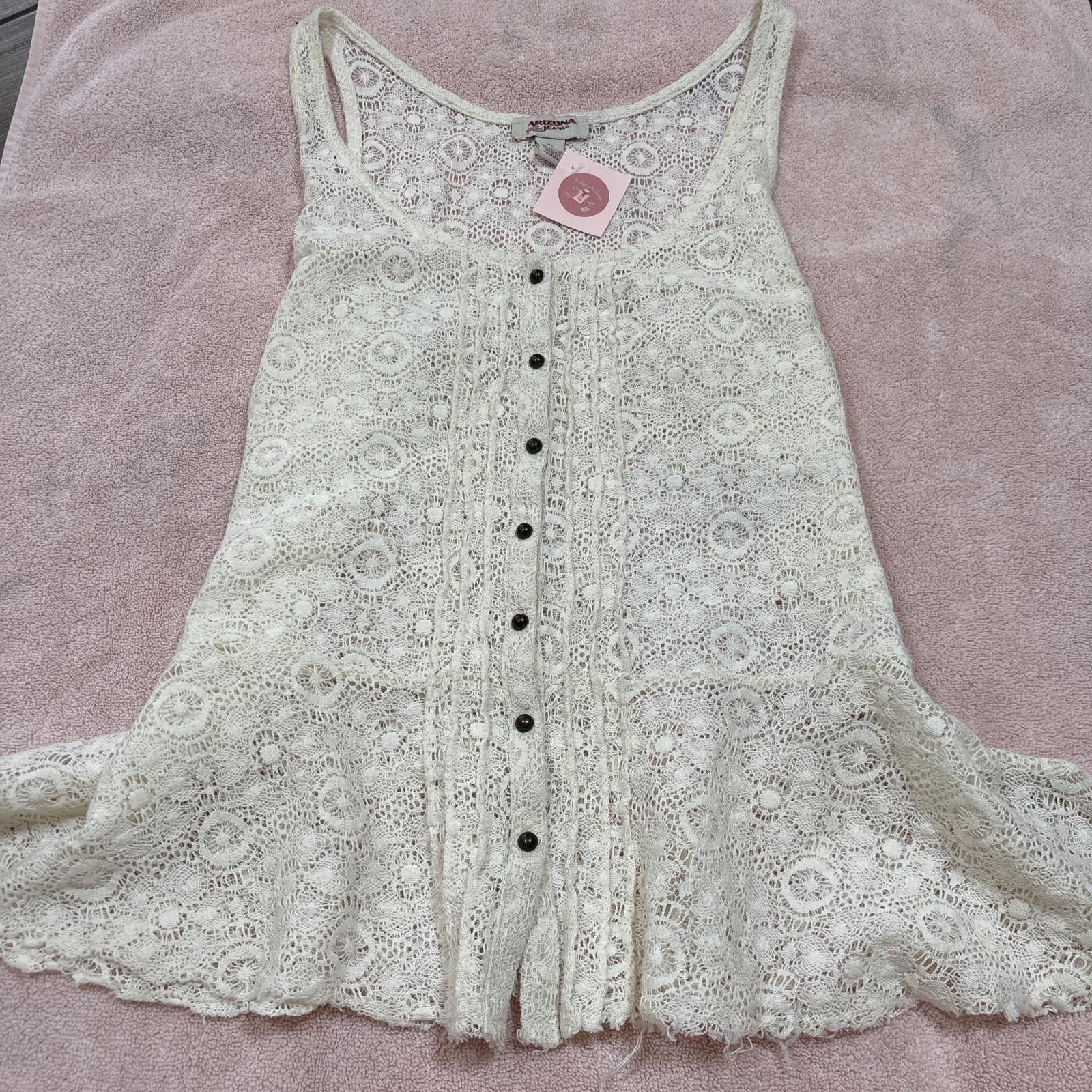 Arizona Jean Co. vintage arizona crochet cottage core top Size XL / US 12-14 / IT 48-50 - 1 Thumbnail