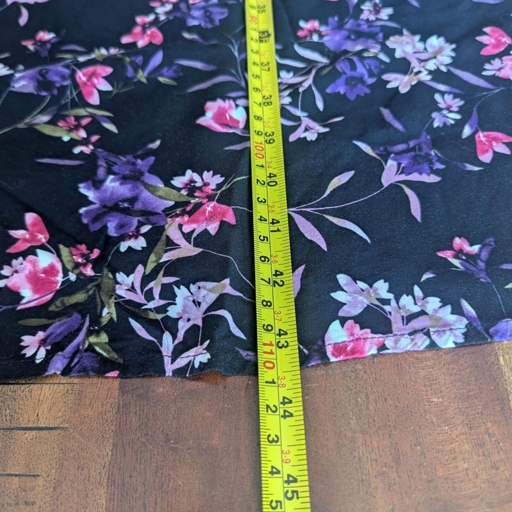 Vintage VINTAGE? Connected Apparel Black Floral Sleeveless Midi Dress Bohemian 16 Womens Sleeveless Midi Dress Black Floral Bohemian 16 Women/Girls Size XXL / US 16-18 / IT 52-54 - 5 Thumbnail