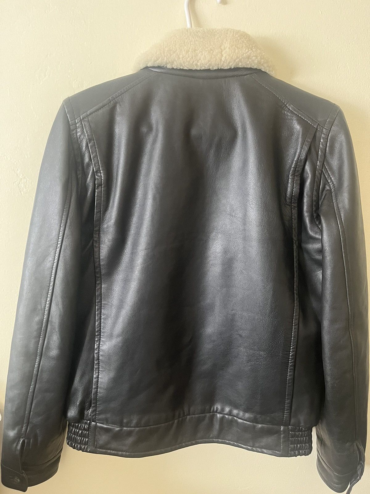 A.P.C. Sherpa Lined Leather Bomber Size US M / EU 48-50 / 2 - 4 Thumbnail