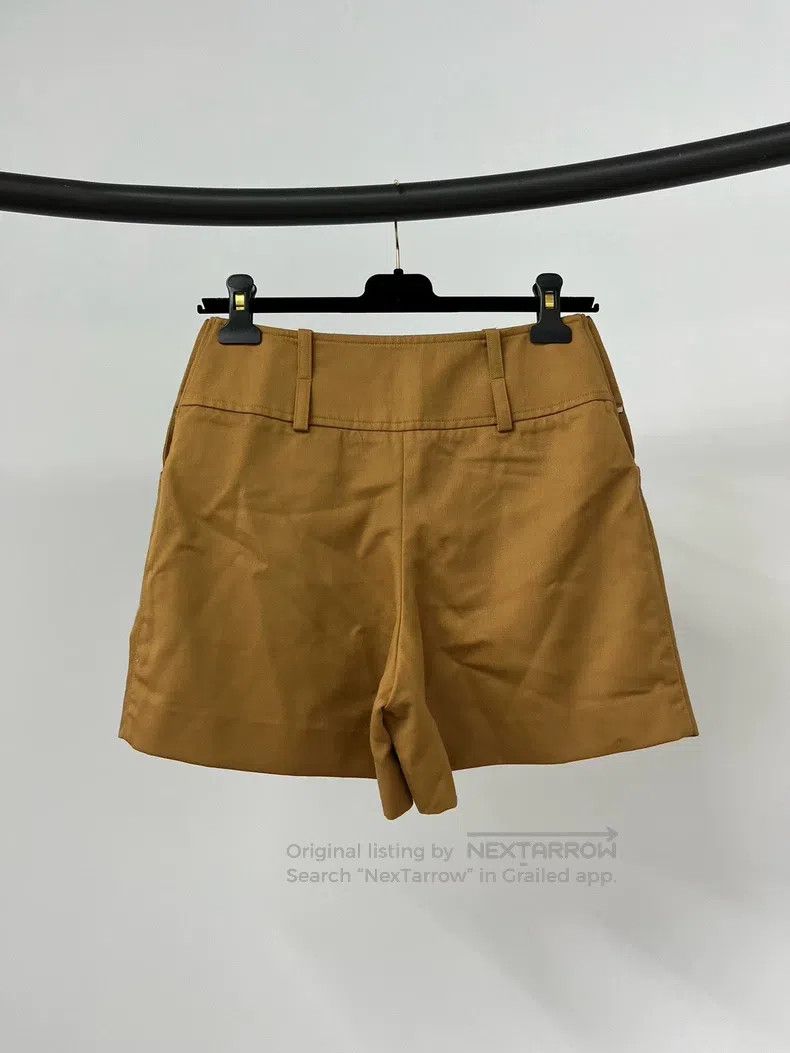 Hermes Hermes Brown side button design short shorts Size 42" / US 20 - 2 Thumbnail