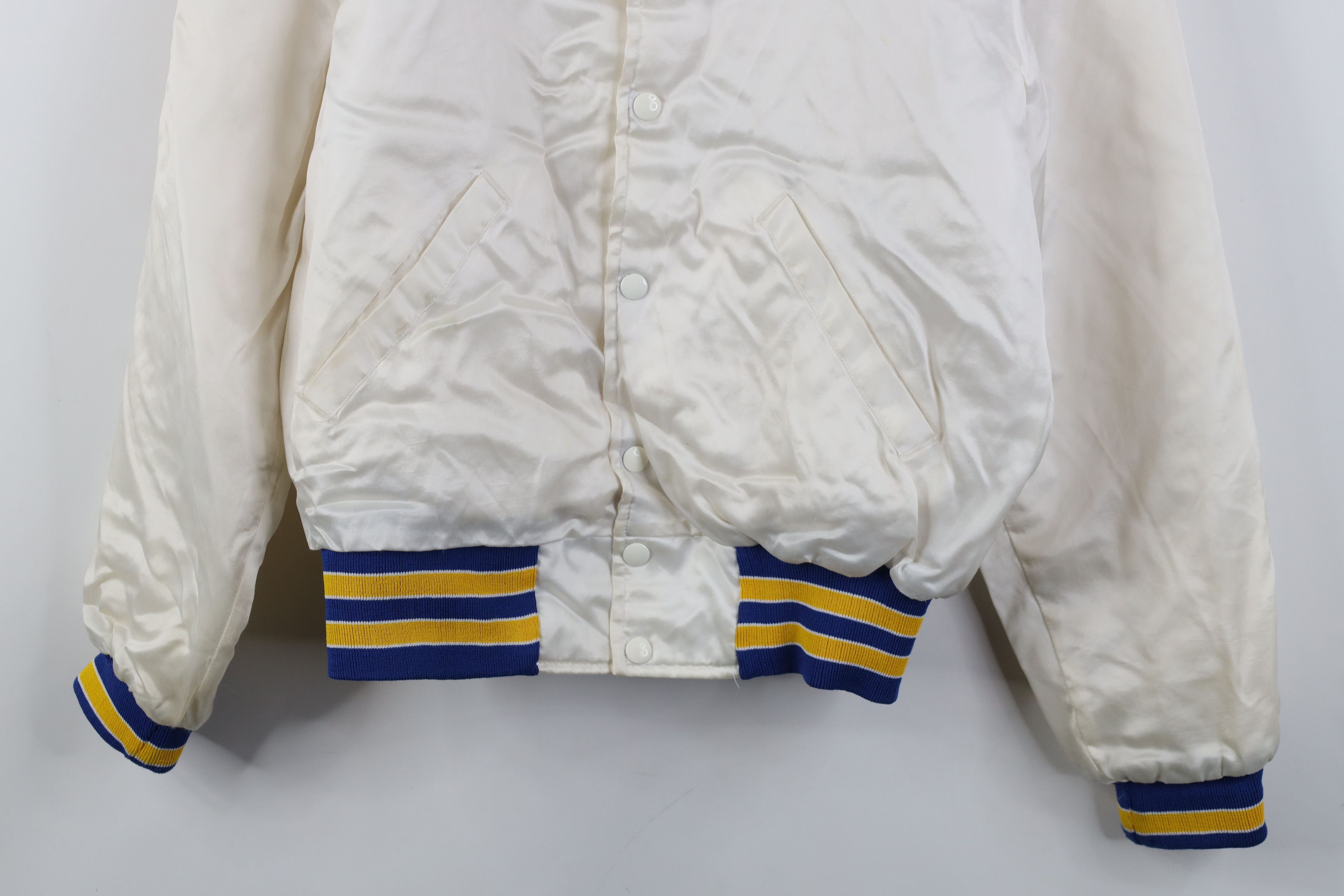 Vintage Vintage 80s 90s Streetwear Quilted Satin Bomber Jacket USA Size US S / EU 44-46 / 1 - 3 Thumbnail