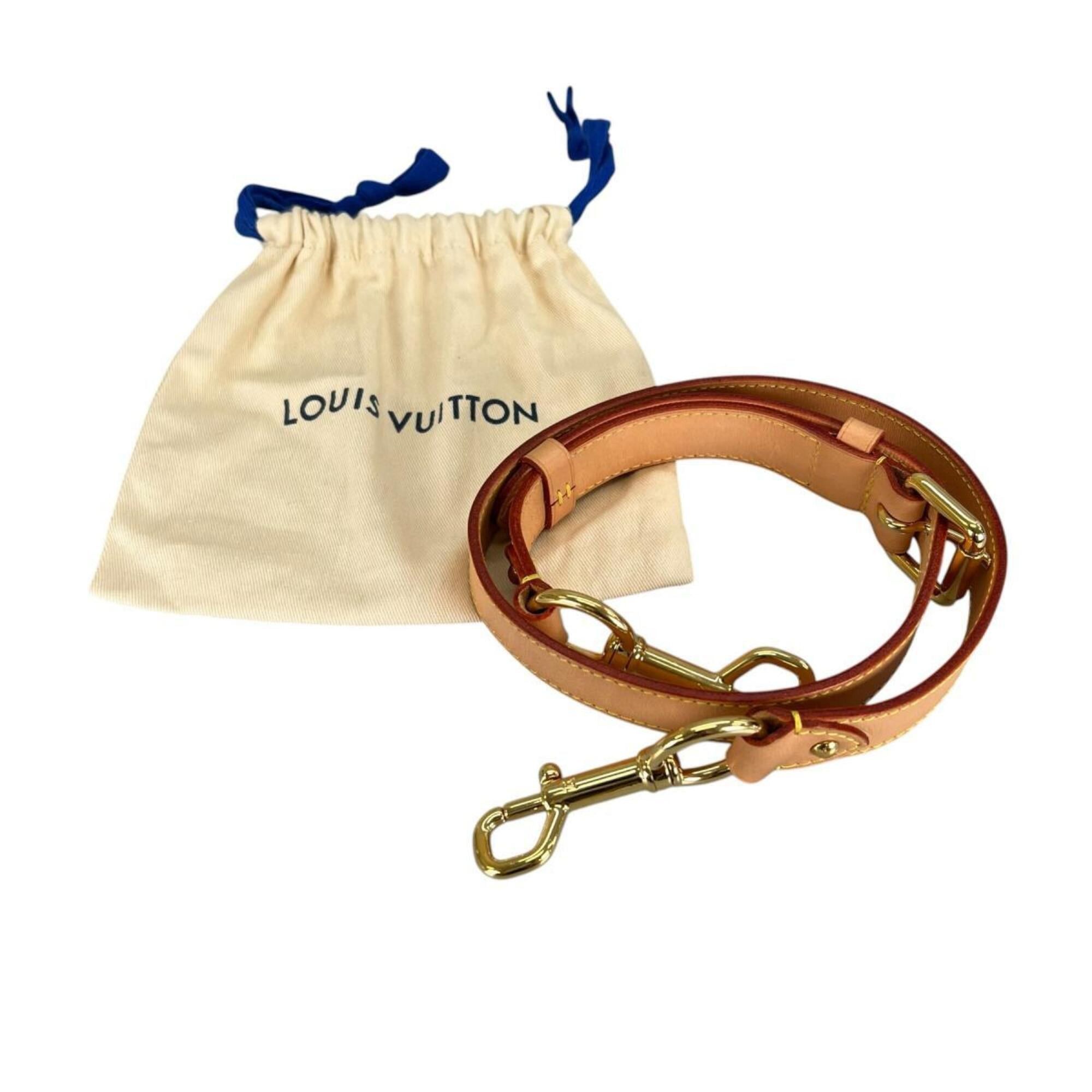 Louis Vuitton Louis Vuitton Shoulder Strap Bandoulière Natural Leather J00109 Beige Size ONE SIZE - 1 Thumbnail