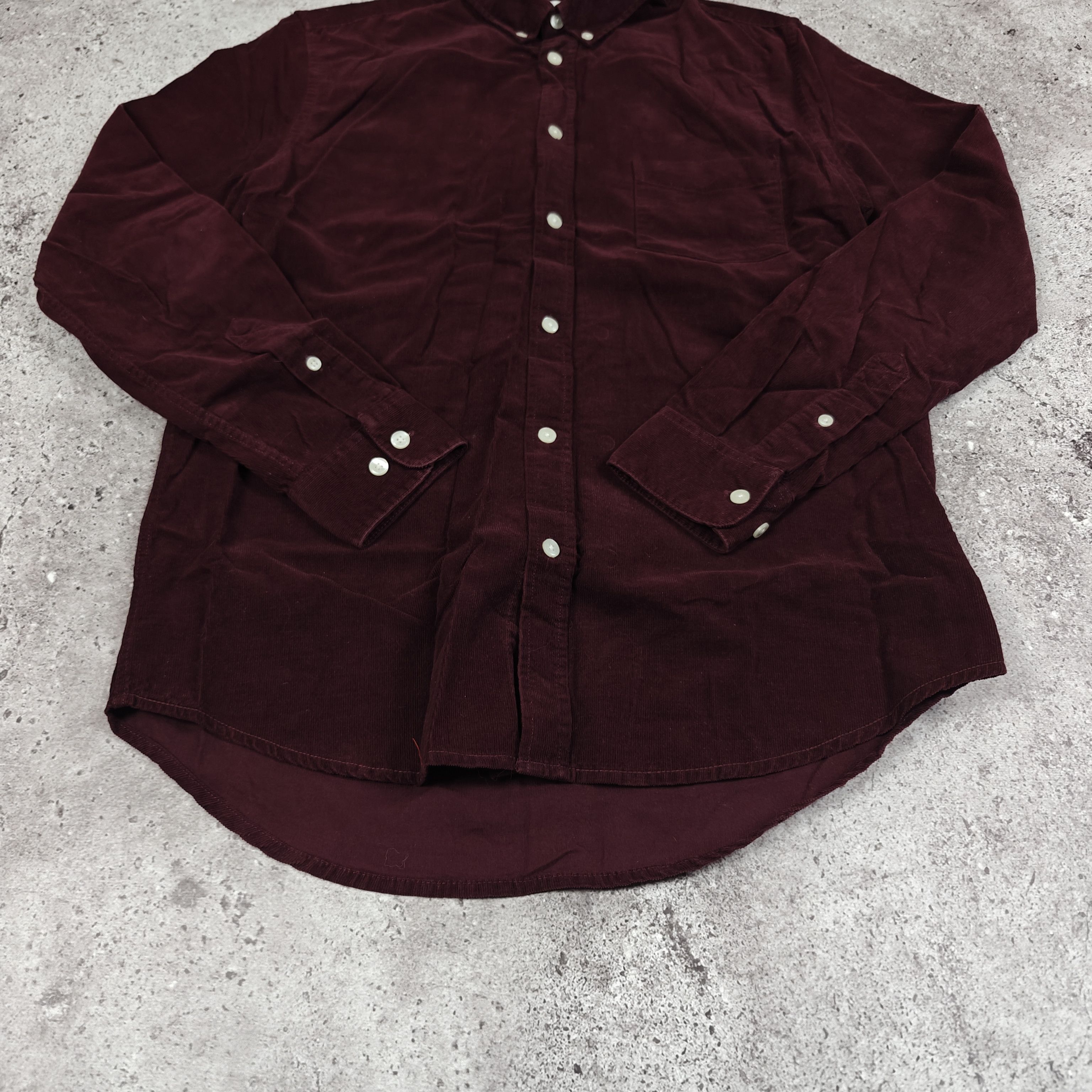 Samsoe Samsoe Samsoe Samsoe Corduroy Shirt Collared Burgundy S Size US S / EU 44-46 / 1 - 3 Thumbnail